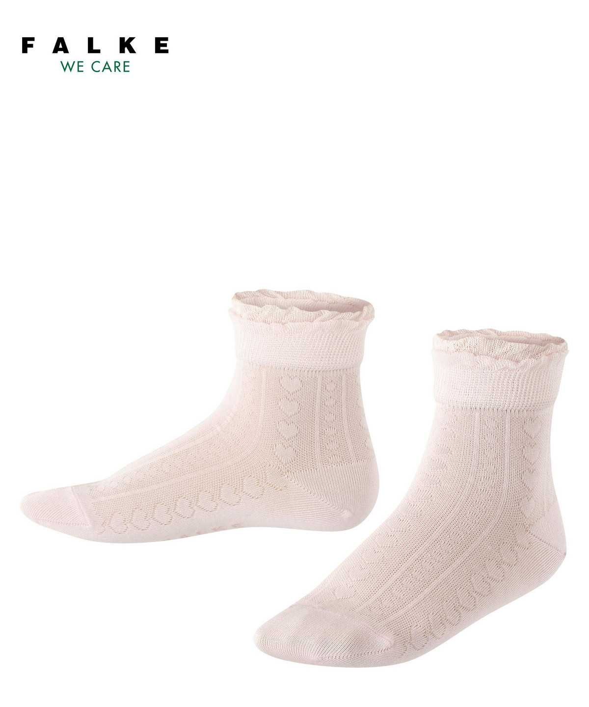 Calzini Bambino Falke Romantic Net Socks Rosa | CNEW94165