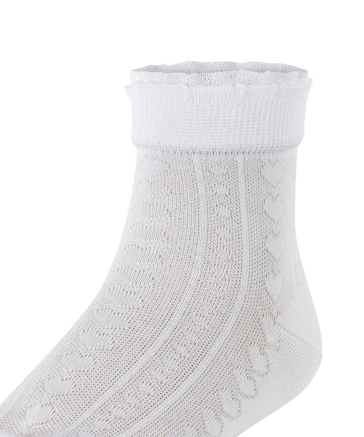 Calzini Bambino Falke Romantic Net Socks Bianche | PZYM58694