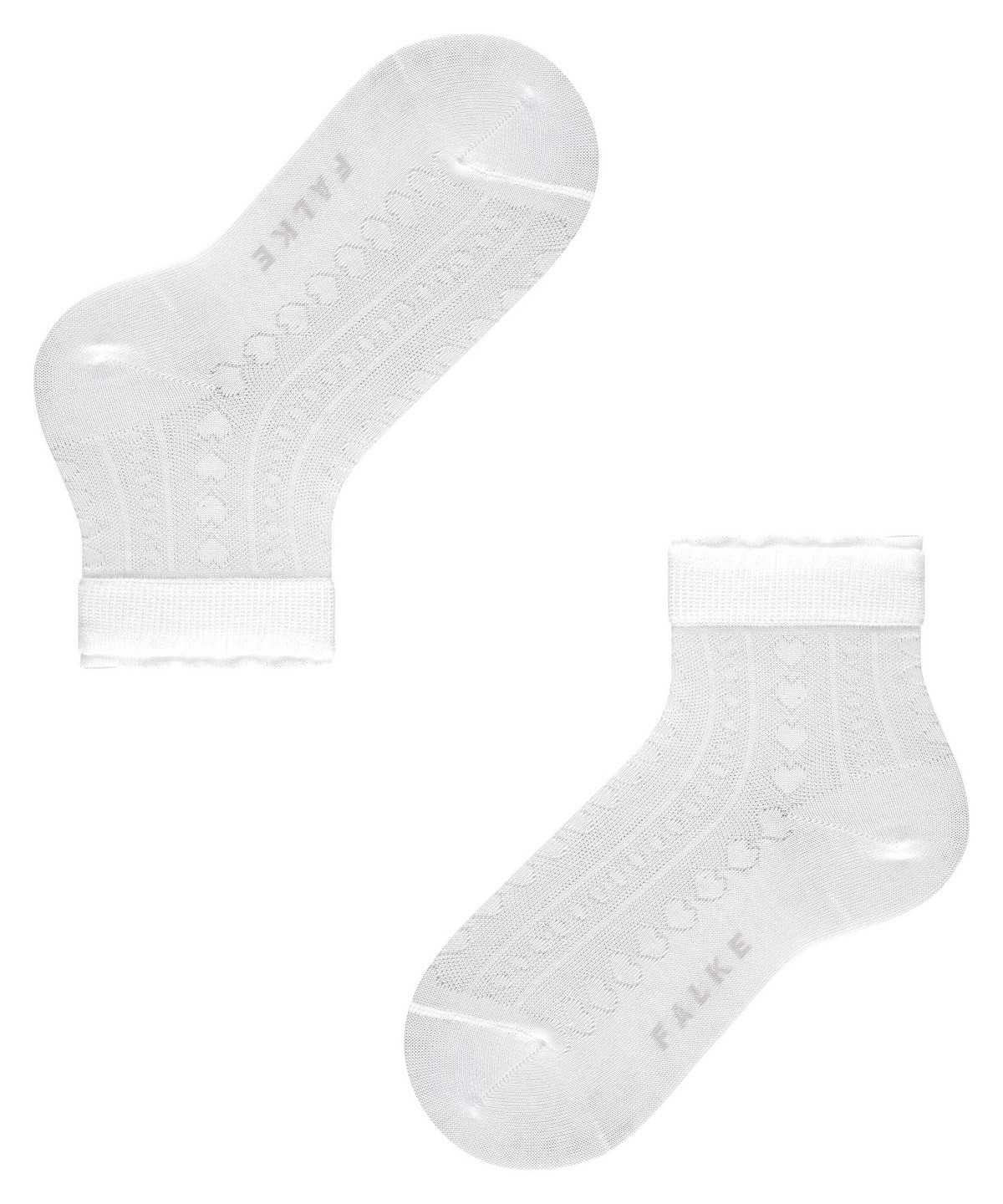 Calzini Bambino Falke Romantic Net Socks Bianche | PZYM58694