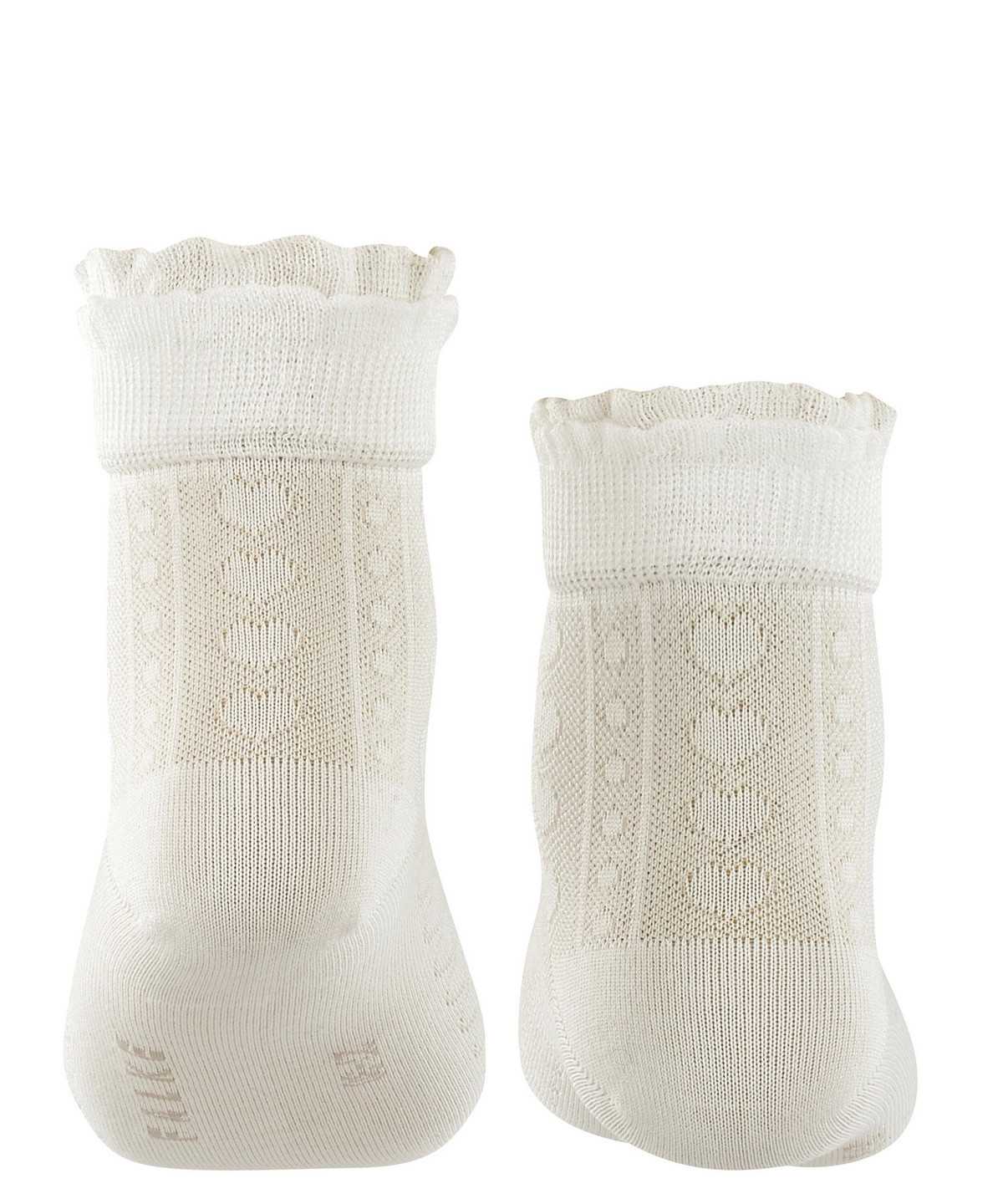 Calzini Bambino Falke Romantic Net Socks Bianche | OFCD71592