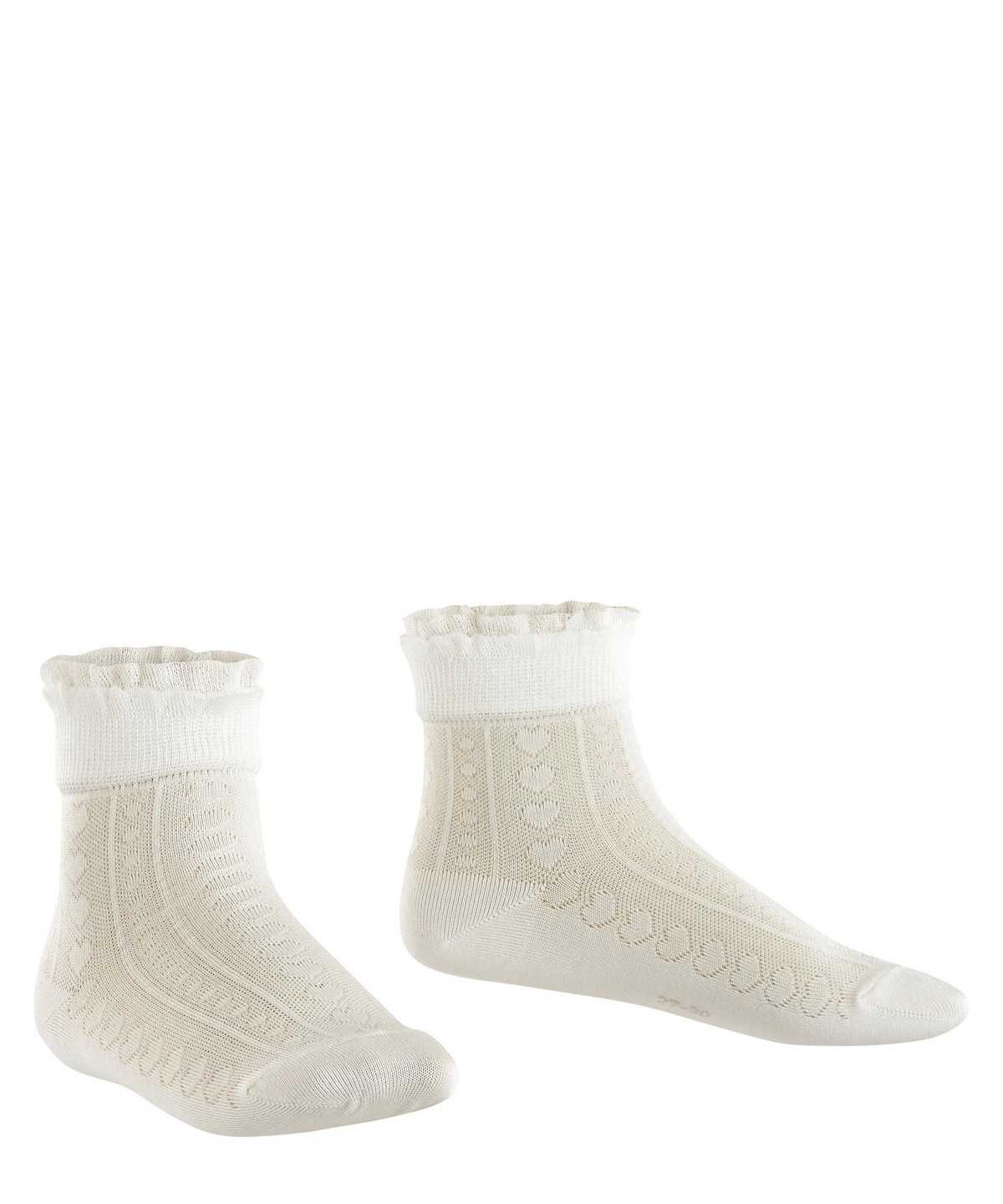 Calzini Bambino Falke Romantic Net Socks Bianche | OFCD71592