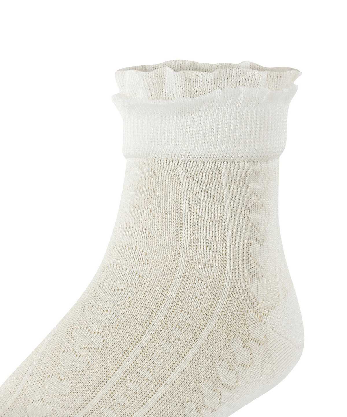 Calzini Bambino Falke Romantic Net Socks Bianche | OFCD71592