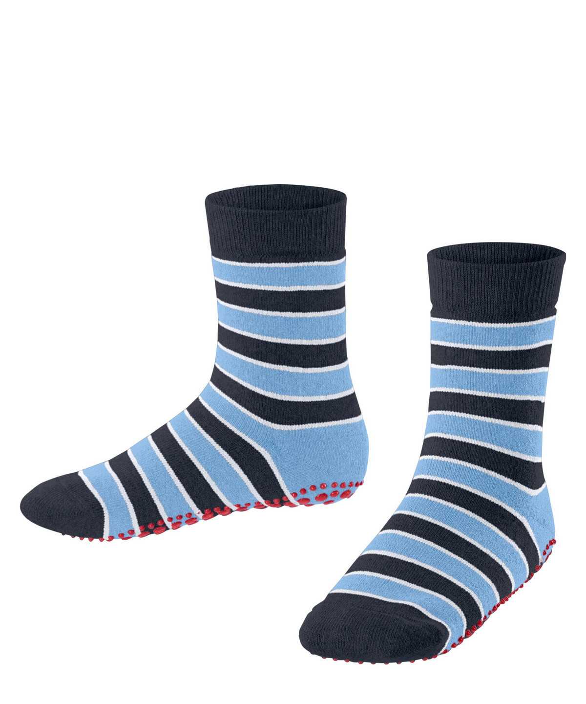 Calzini Bambino Falke Simple Stripes House socks Blu | KMYD31607