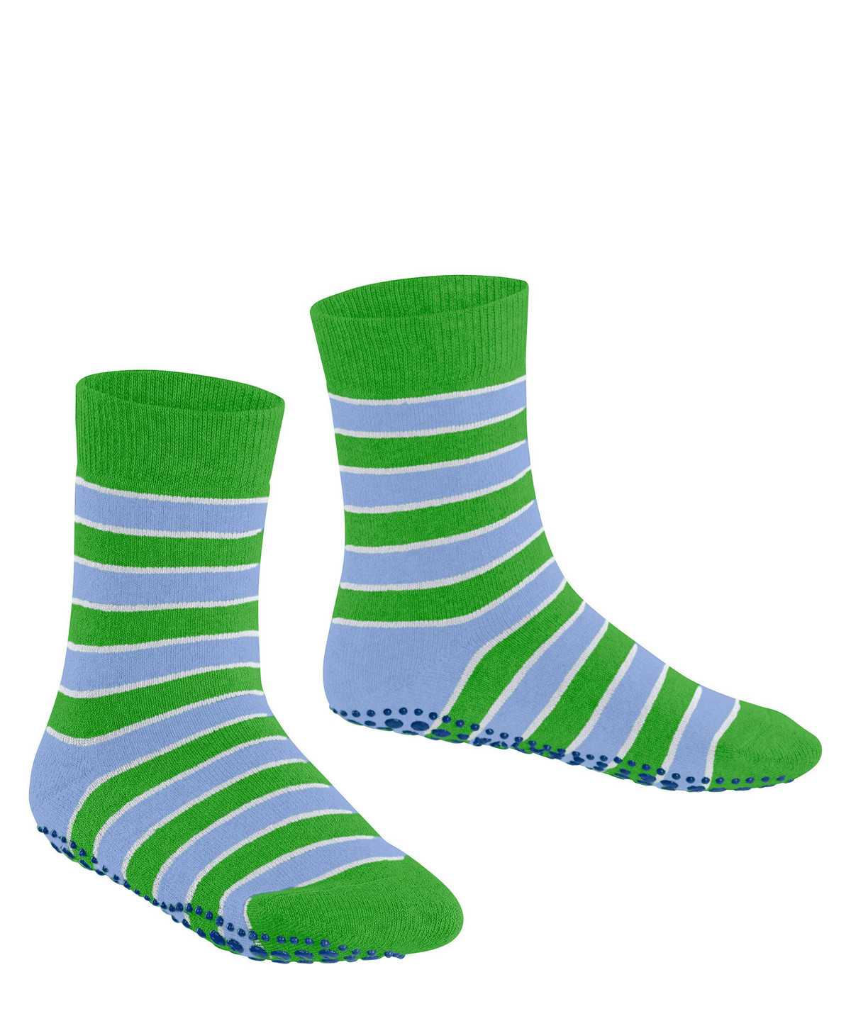 Calzini Bambino Falke Simple Stripes House socks Verdi | FSTD09815