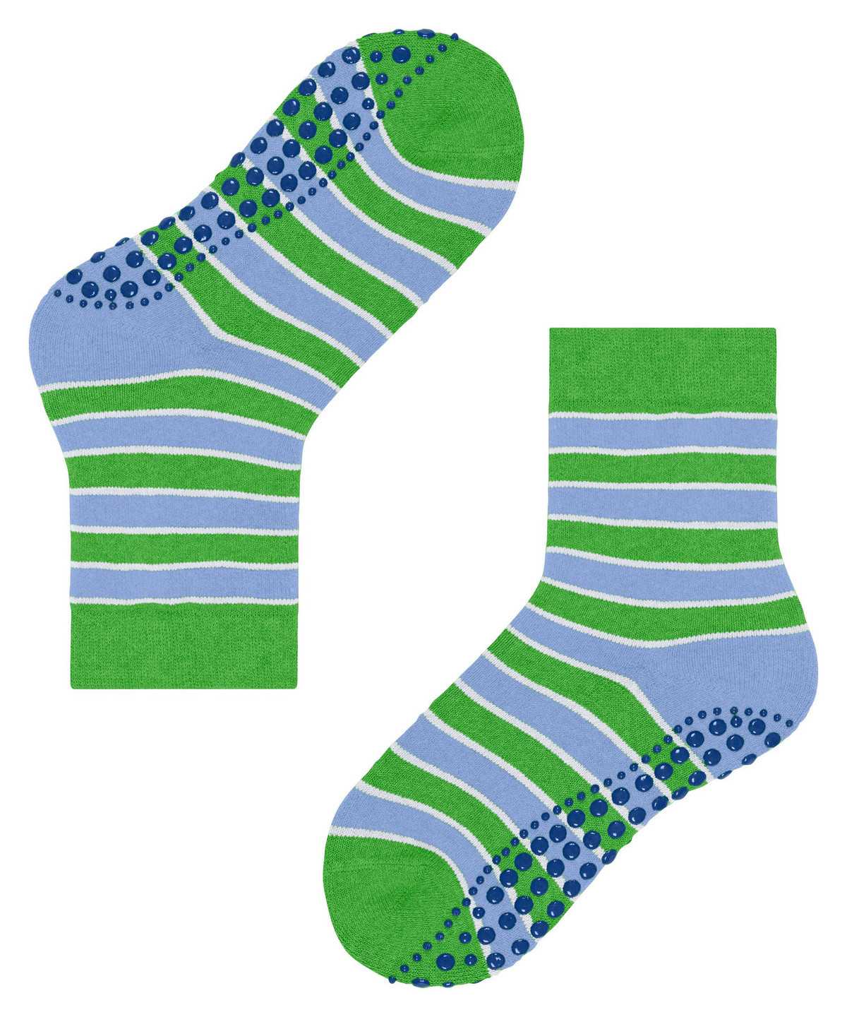 Calzini Bambino Falke Simple Stripes House socks Verdi | FSTD09815