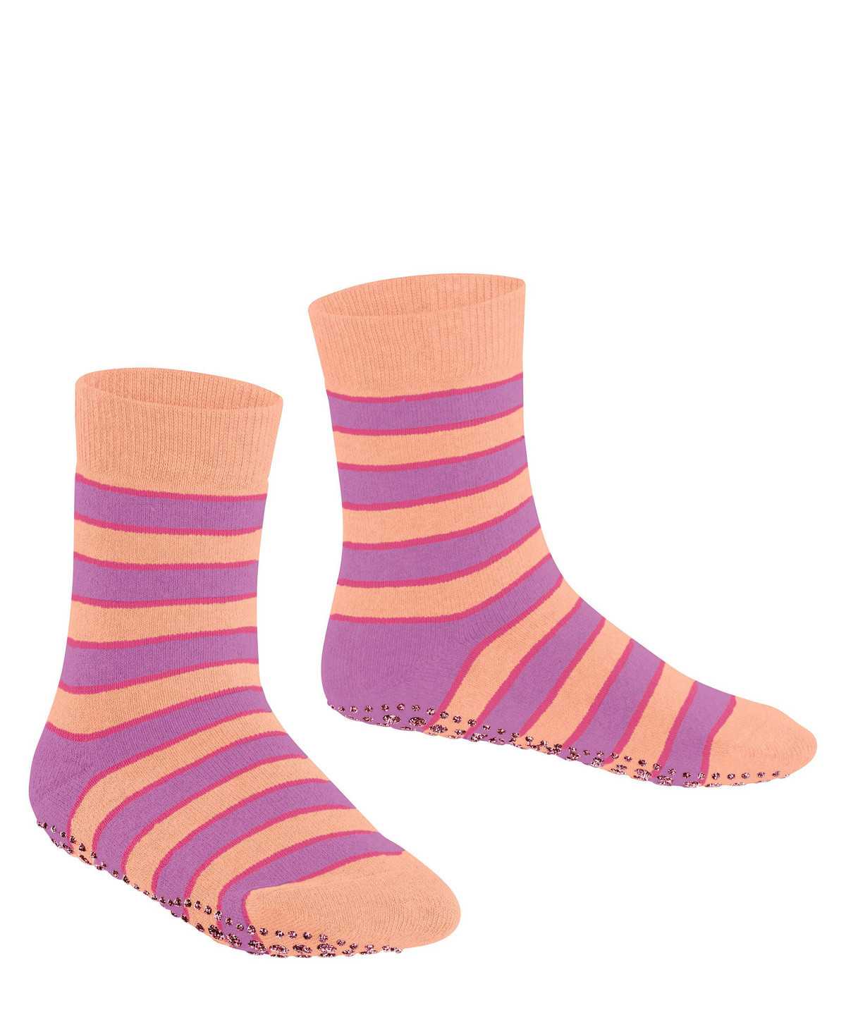 Calzini Bambino Falke Simple Stripes House socks Rosse | KCDA17605