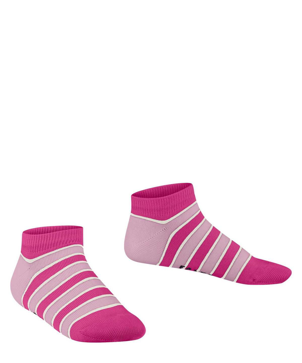 Calzini Bambino Falke Simple Stripes Sneaker socks Rosa | FWAM02687