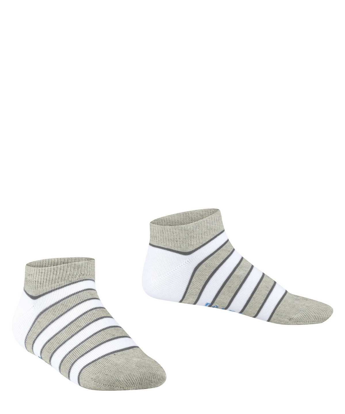 Calzini Bambino Falke Simple Stripes Sneaker socks Grigie | BVNZ19265