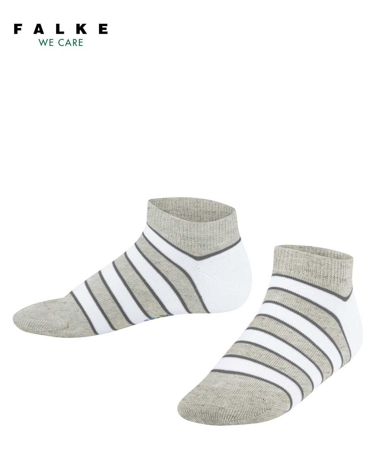 Calzini Bambino Falke Simple Stripes Sneaker socks Grigie | BVNZ19265