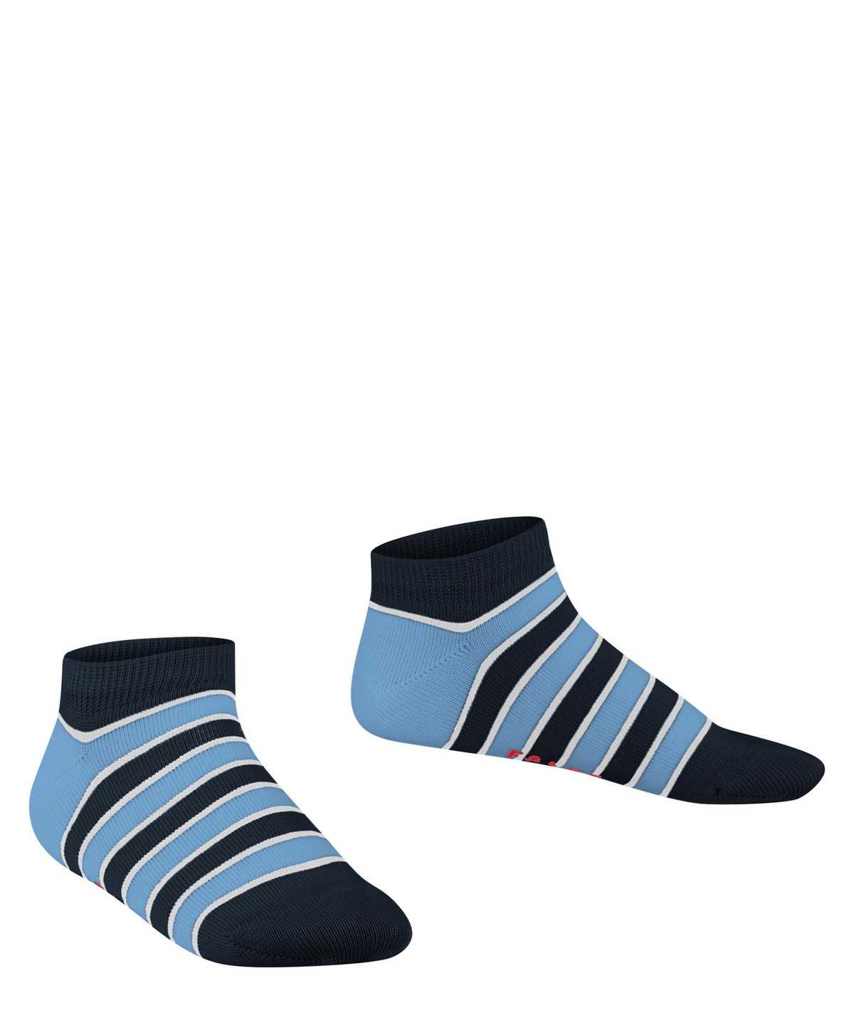 Calzini Bambino Falke Simple Stripes Sneaker socks Blu | FGQE65847