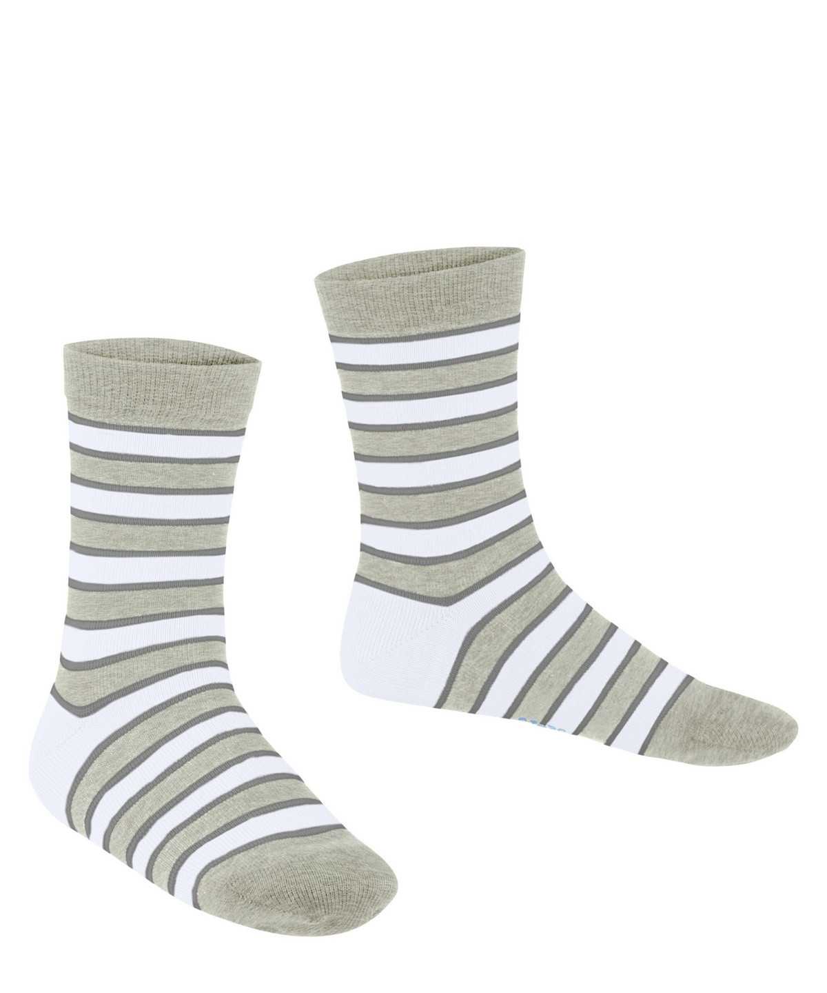 Calzini Bambino Falke Simple Stripes Socks Grigie | KLIP74168