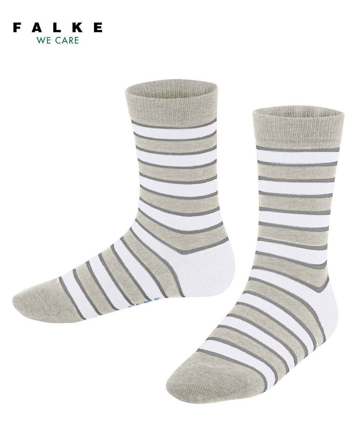 Calzini Bambino Falke Simple Stripes Socks Grigie | KLIP74168