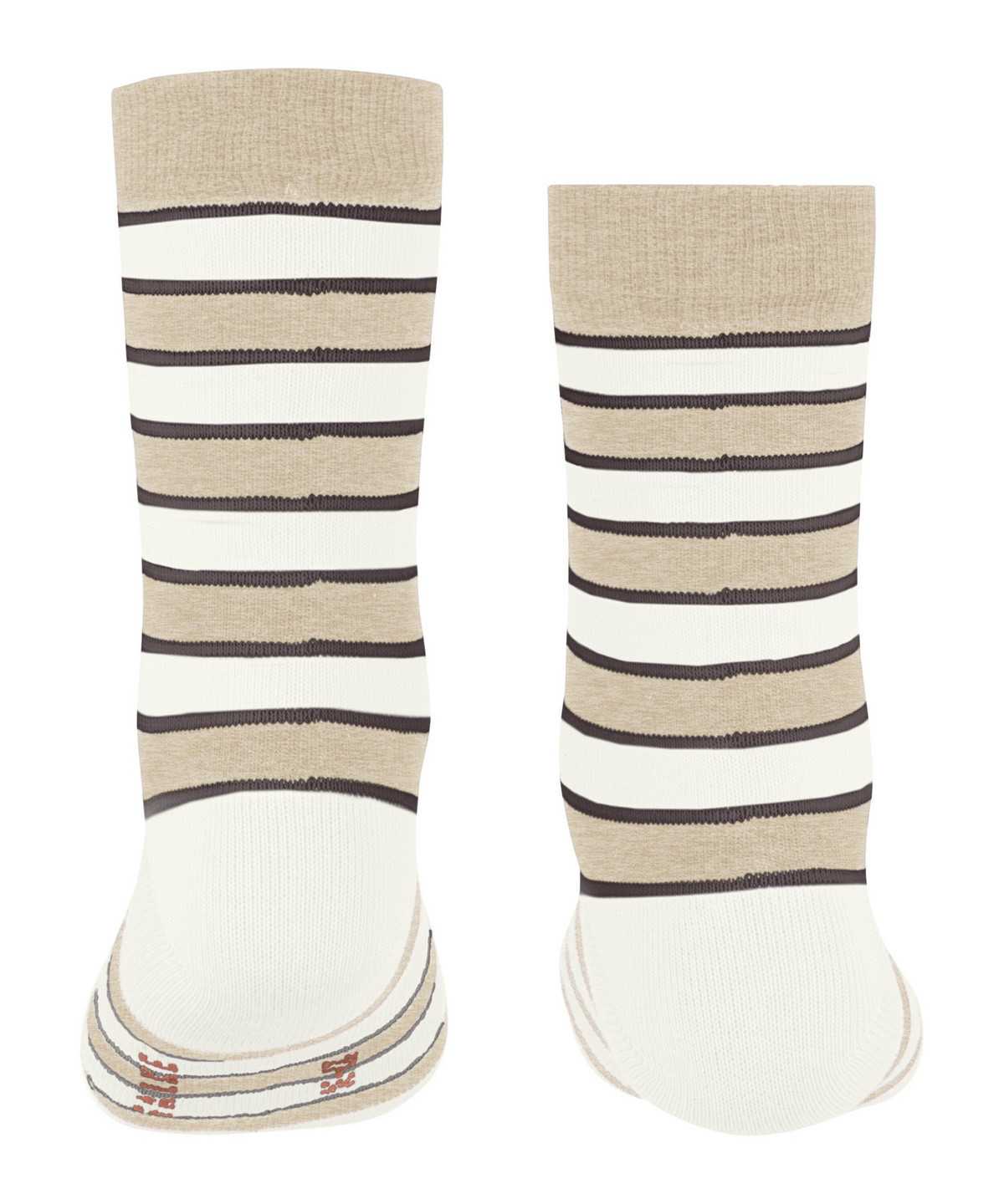 Calzini Bambino Falke Simple Stripes Socks Beige | XWUD15763