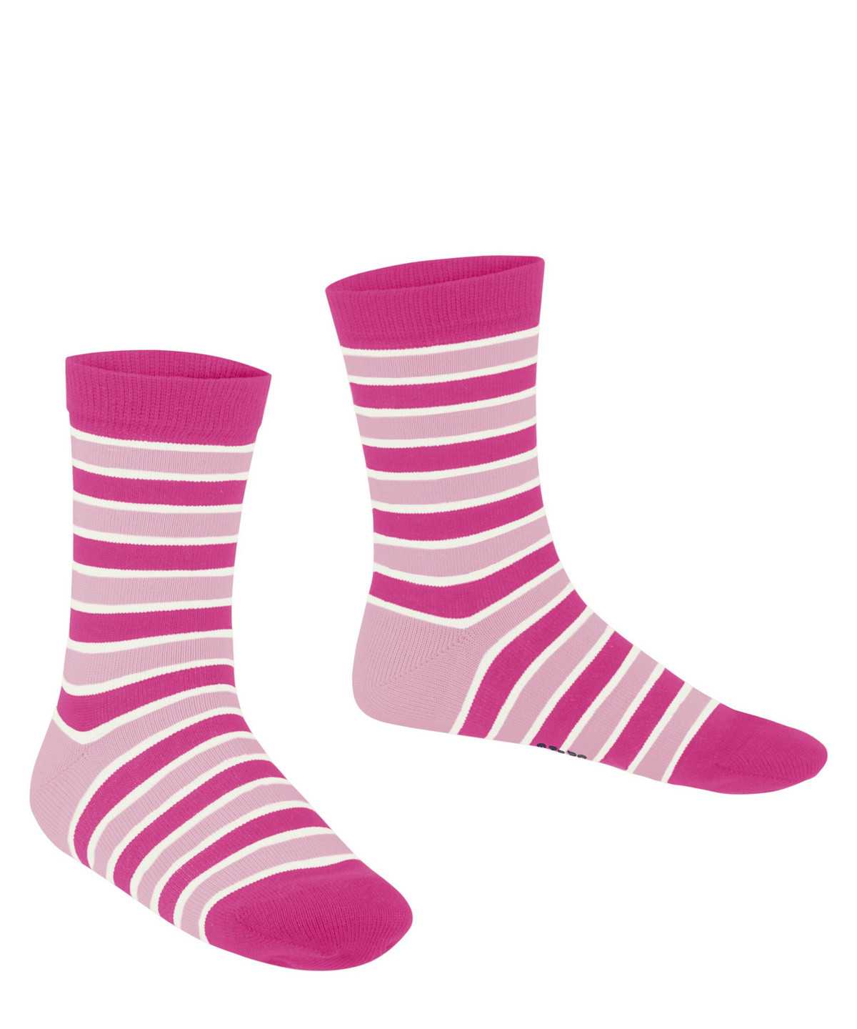 Calzini Bambino Falke Simple Stripes Socks Rosa | LHFY12785