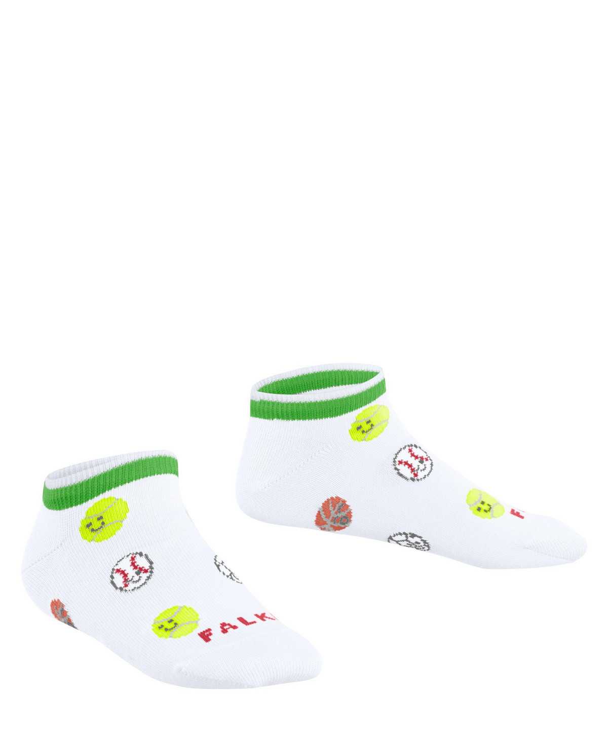 Calzini Bambino Falke Sporty Balls Sneaker socks Bianche | BQKR30975