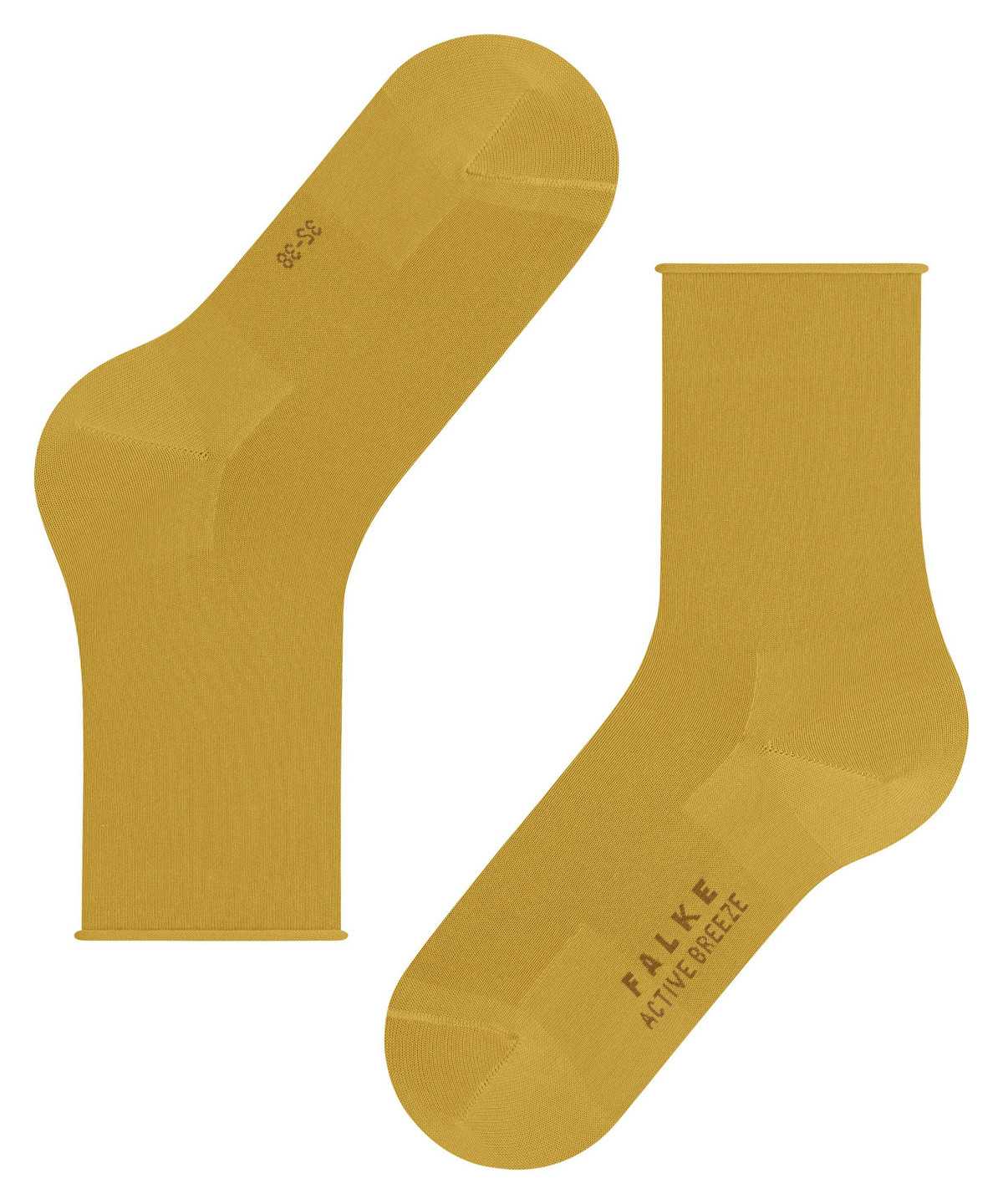 Calzini Donna Falke Active Breeze Socks Gialle | IBGY43520