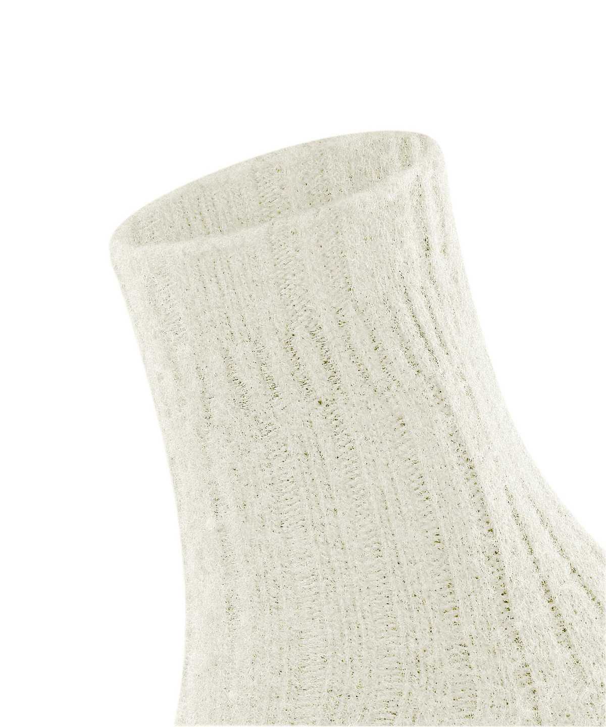 Calzini Donna Falke Bedsock Rib House socks Bianche | KQAT14807