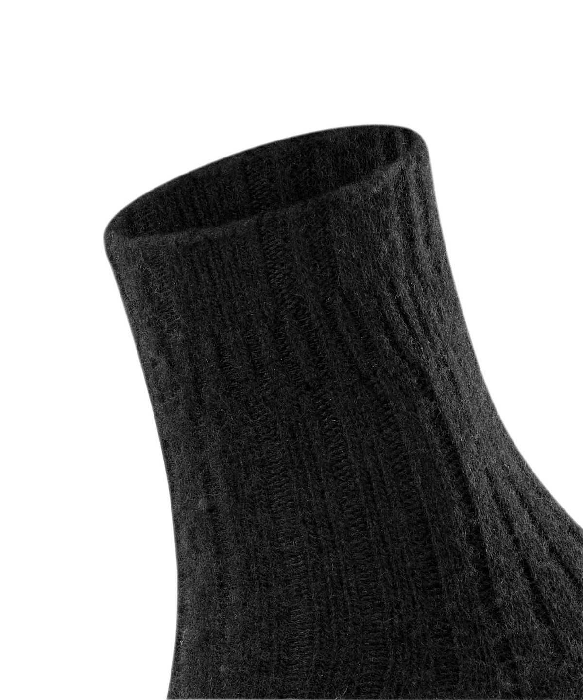 Calzini Donna Falke Bedsock Rib House socks Nere | YOPS05624