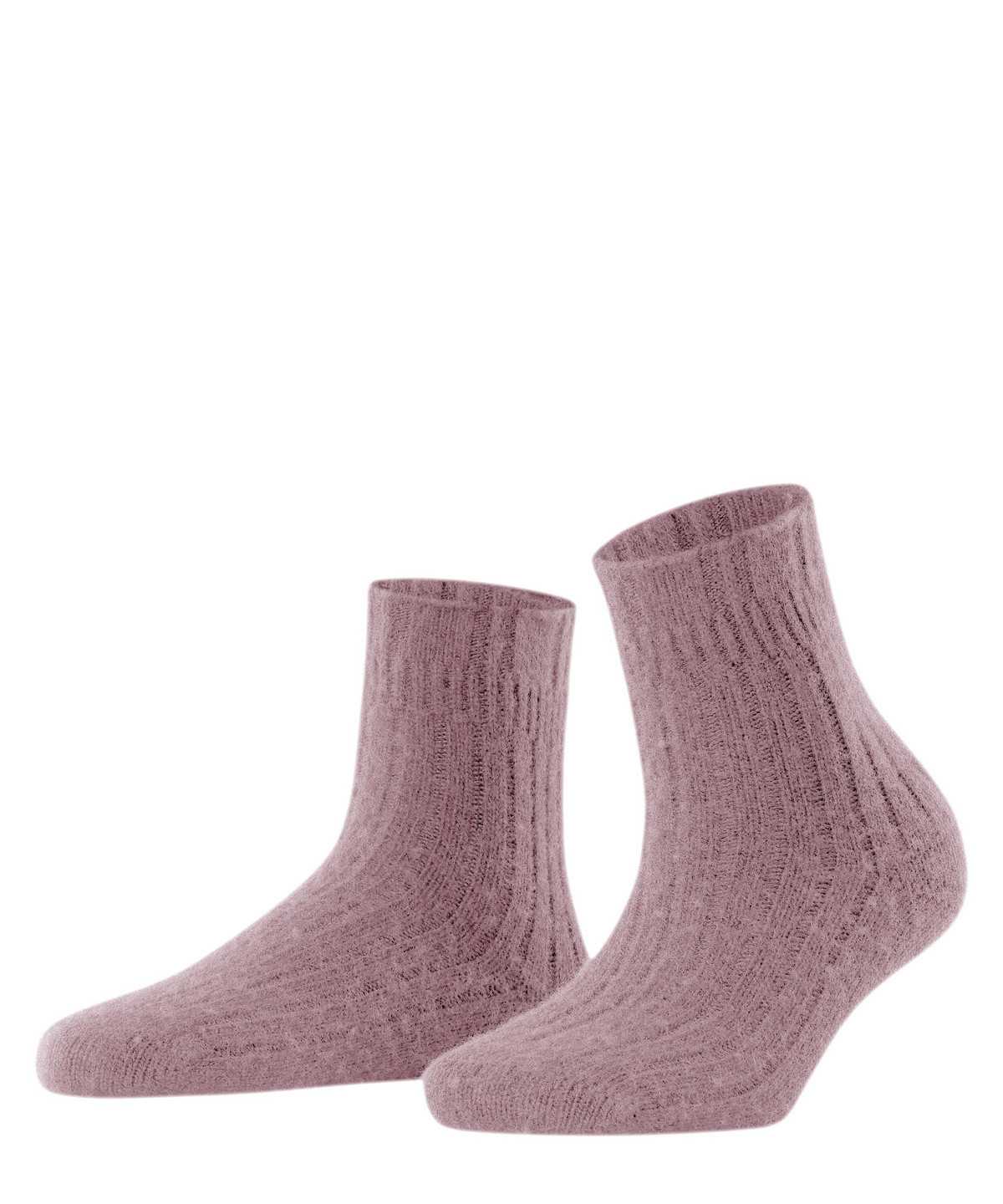 Calzini Donna Falke Bedsock Rib House socks Rosse | UADB25697