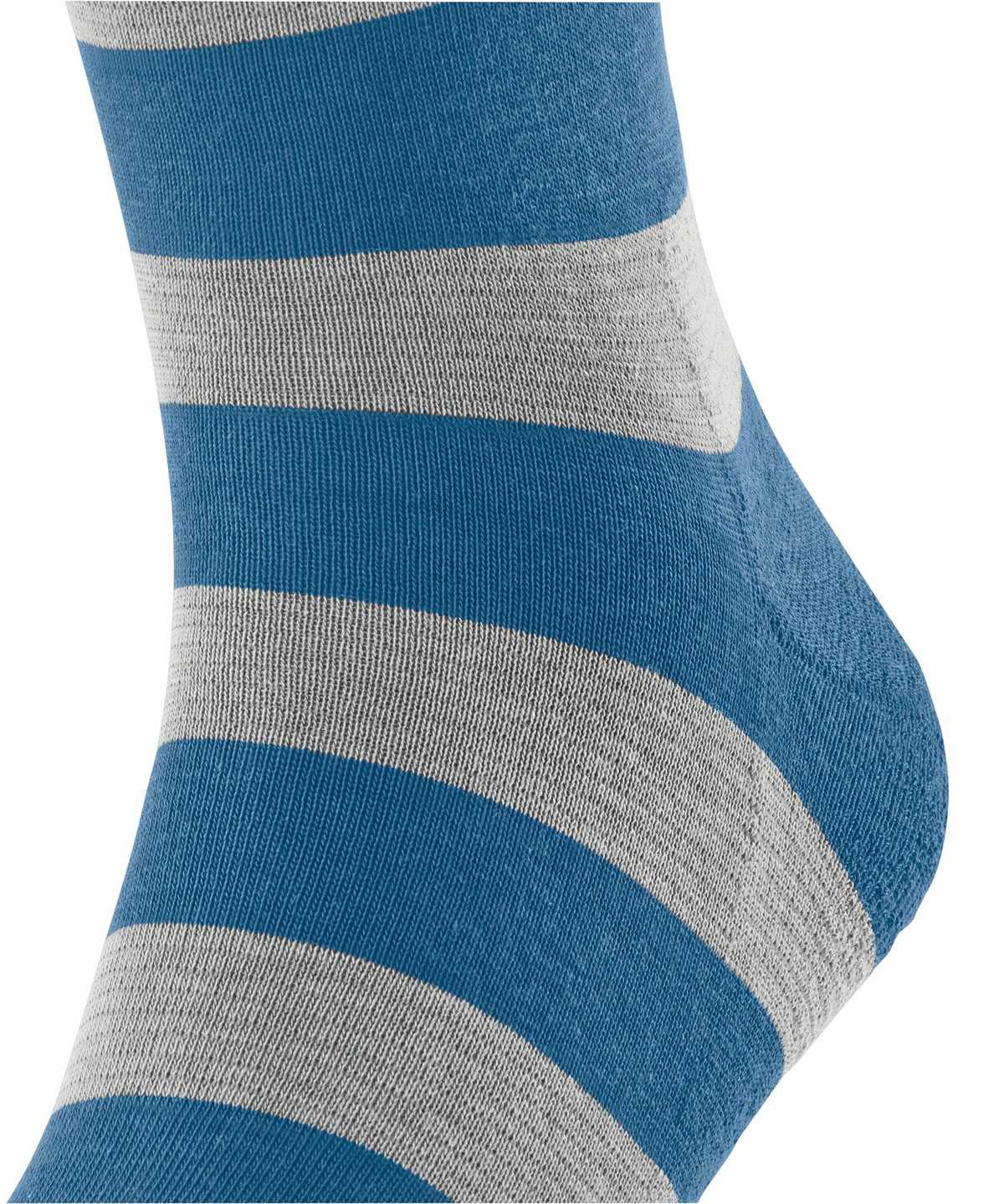 Calzini Donna Falke Block Stripe Socks Blu | VQZT04683