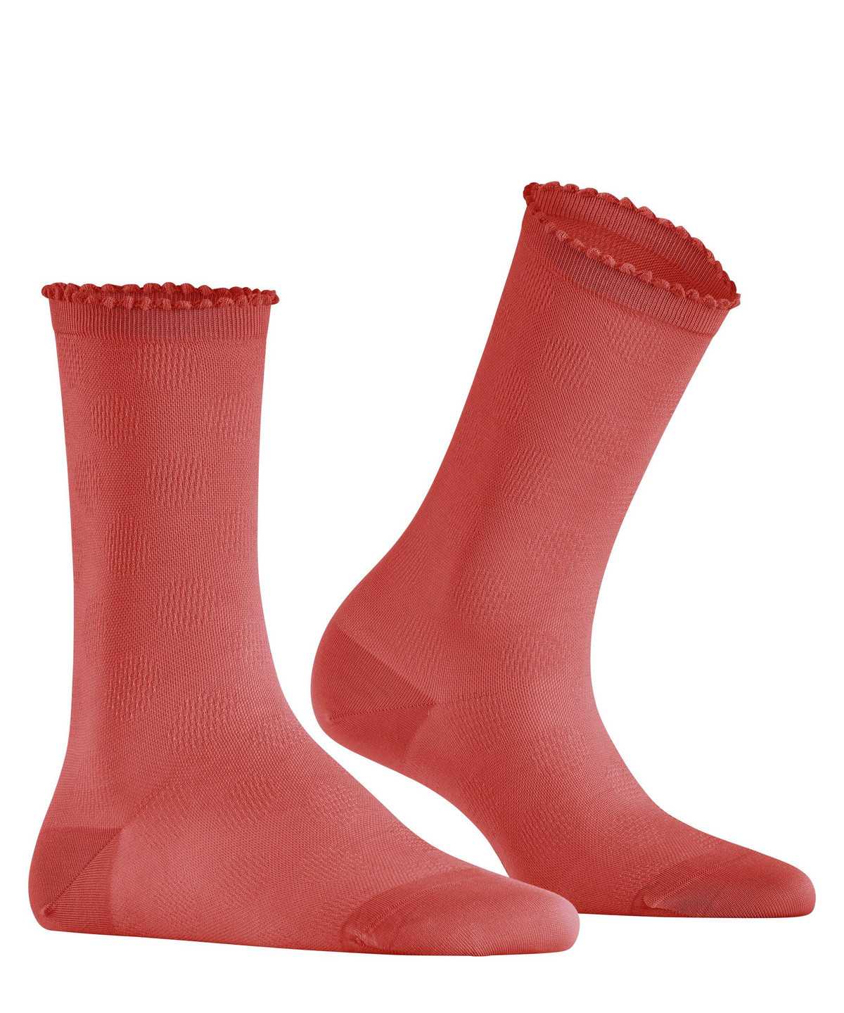 Calzini Donna Falke Bold Dot Socks Rosse | VGXA93475