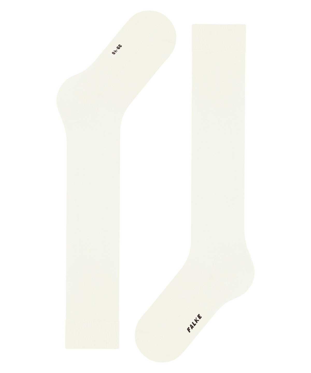 Calzini Donna Falke ClimaWool Knee-high Socks Bianche | RKMW97108