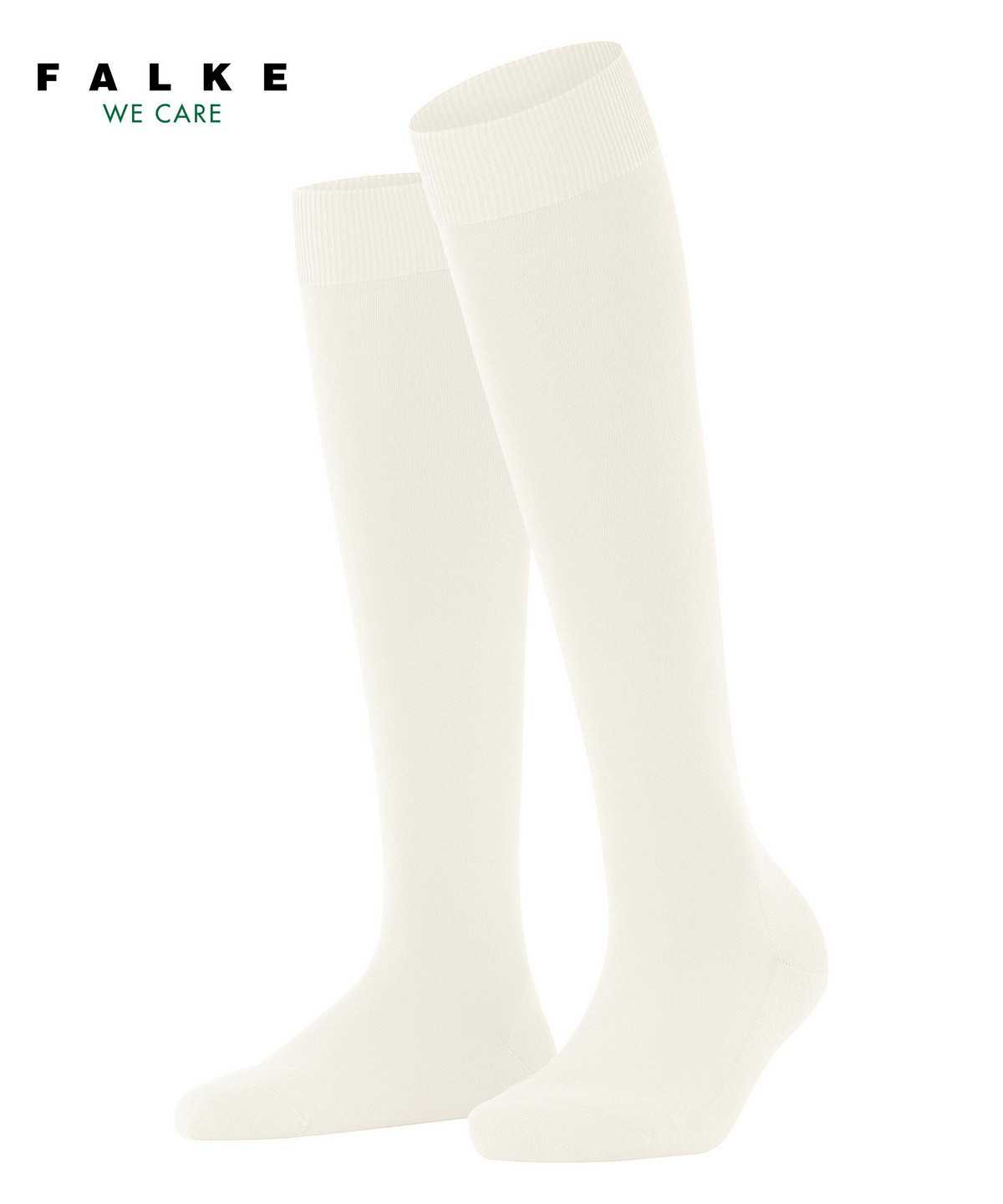 Calzini Donna Falke ClimaWool Knee-high Socks Bianche | RKMW97108