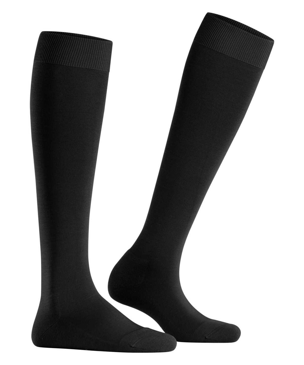 Calzini Donna Falke ClimaWool Knee-high Socks Nere | UIMQ18620