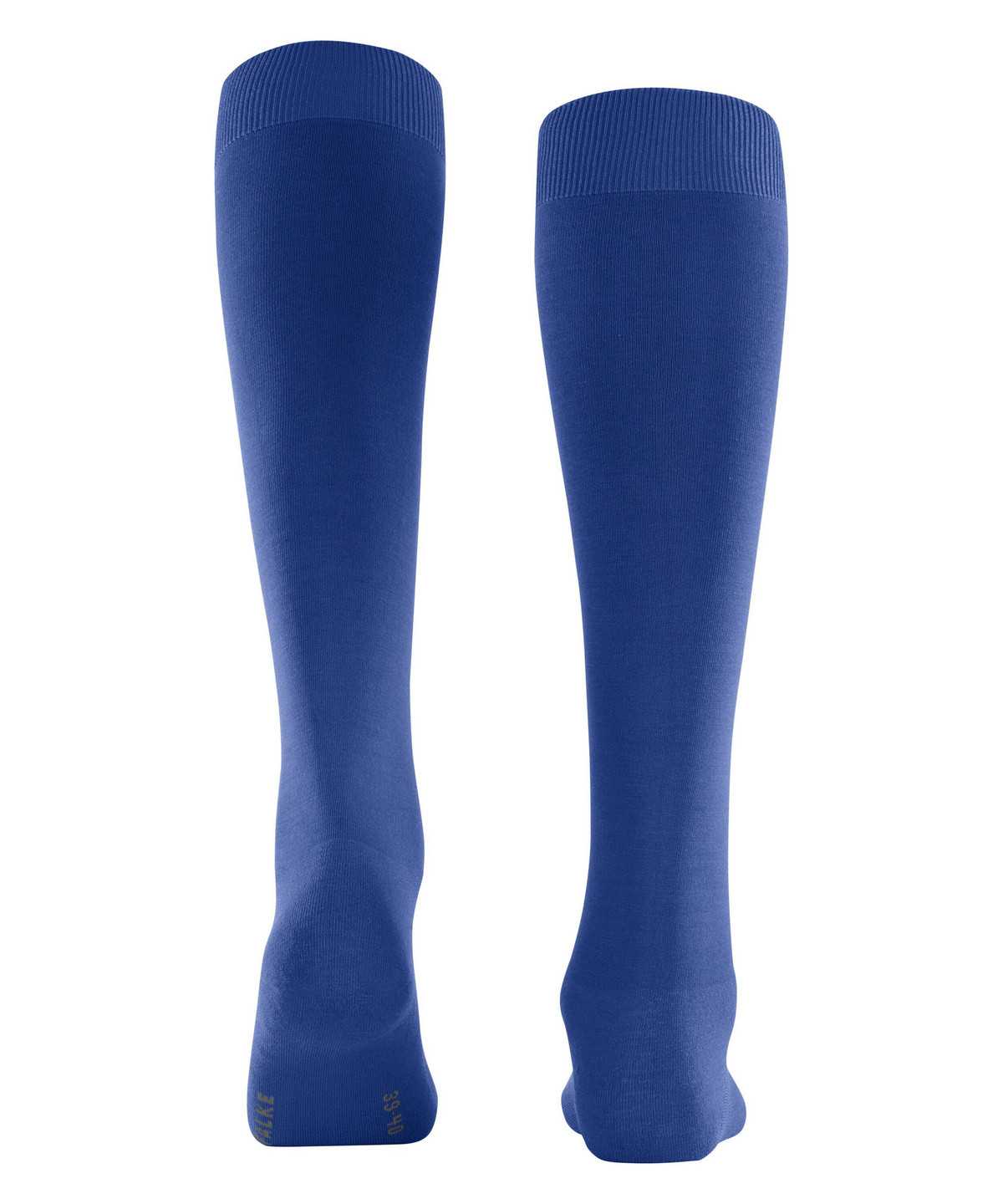 Calzini Donna Falke ClimaWool Knee-high Socks Blu | DHEC98743