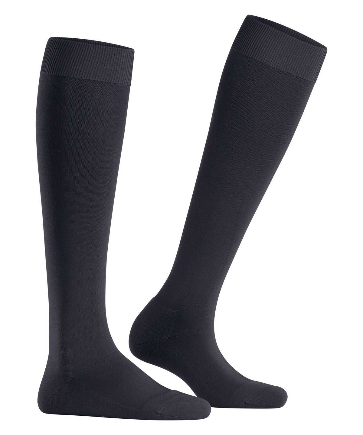 Calzini Donna Falke ClimaWool Knee-high Socks Blu | GHRU31027