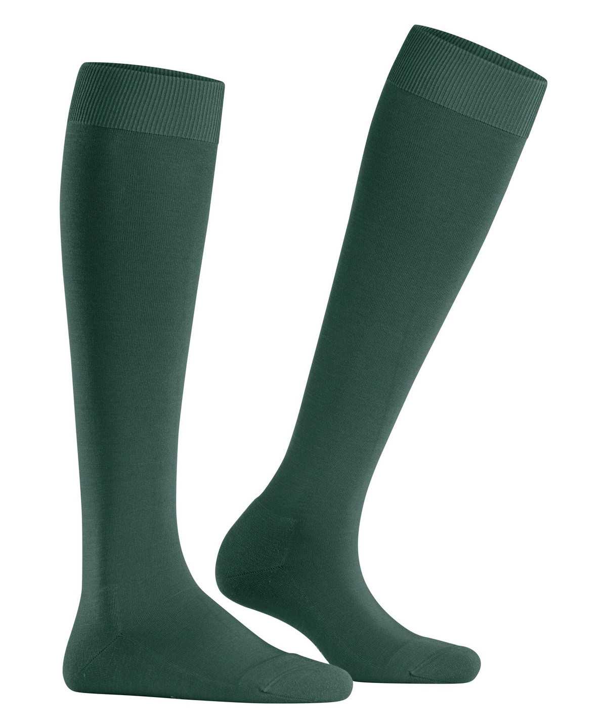 Calzini Donna Falke ClimaWool Knee-high Socks Verdi | QCEM75236