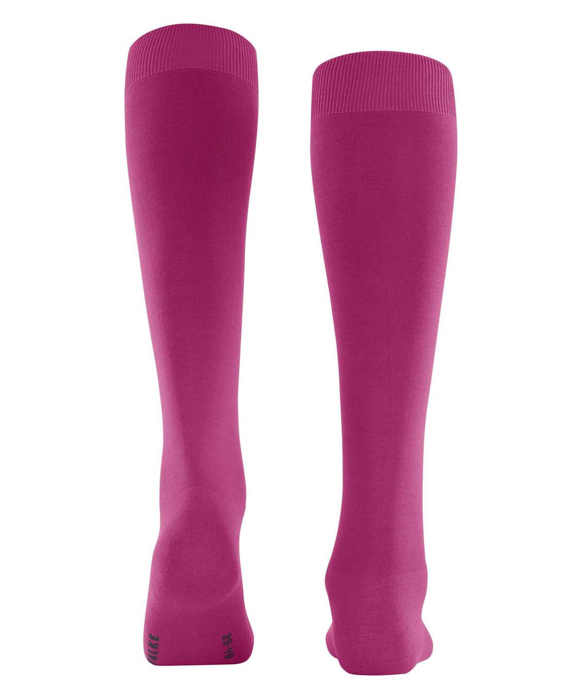 Calzini Donna Falke ClimaWool Knee-high Socks Rosse | MROA72596