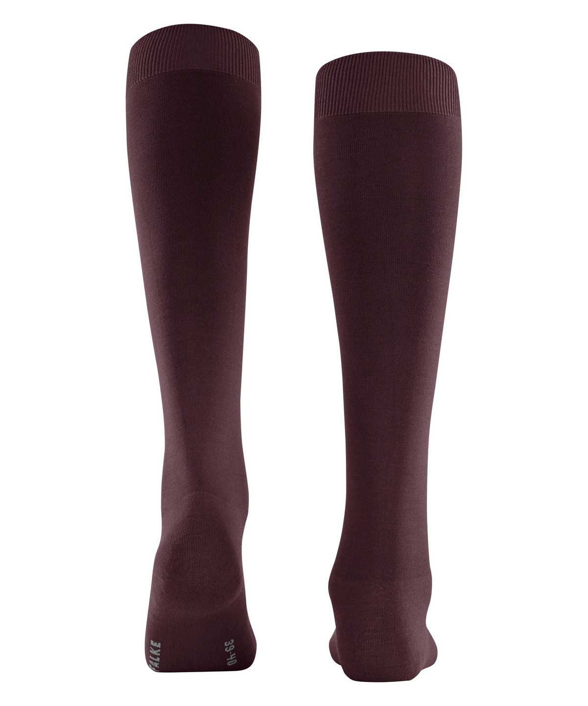 Calzini Donna Falke ClimaWool Knee-high Socks Rosse | ZANJ85314