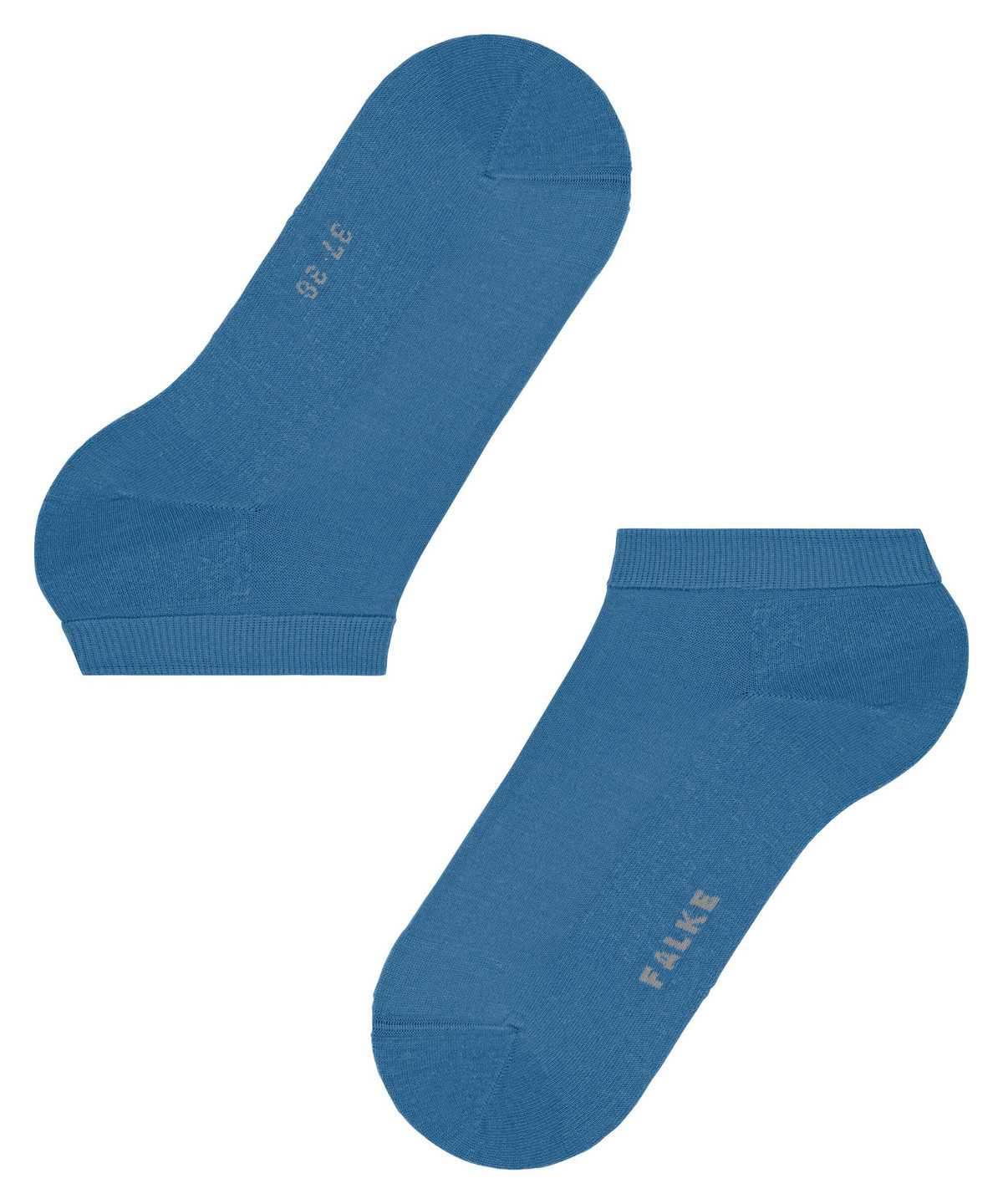 Calzini Donna Falke ClimaWool Sneaker socks Blu | EFZB27831