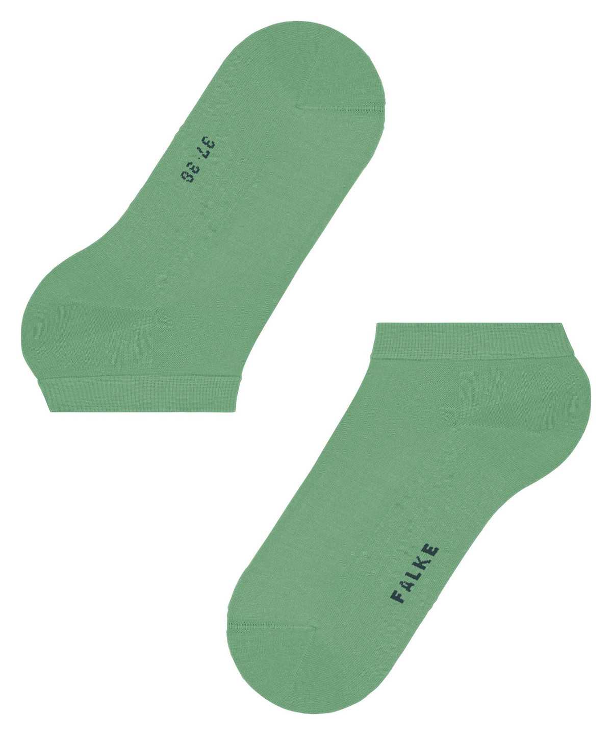 Calzini Donna Falke ClimaWool Sneaker socks Verdi | KBFQ24983