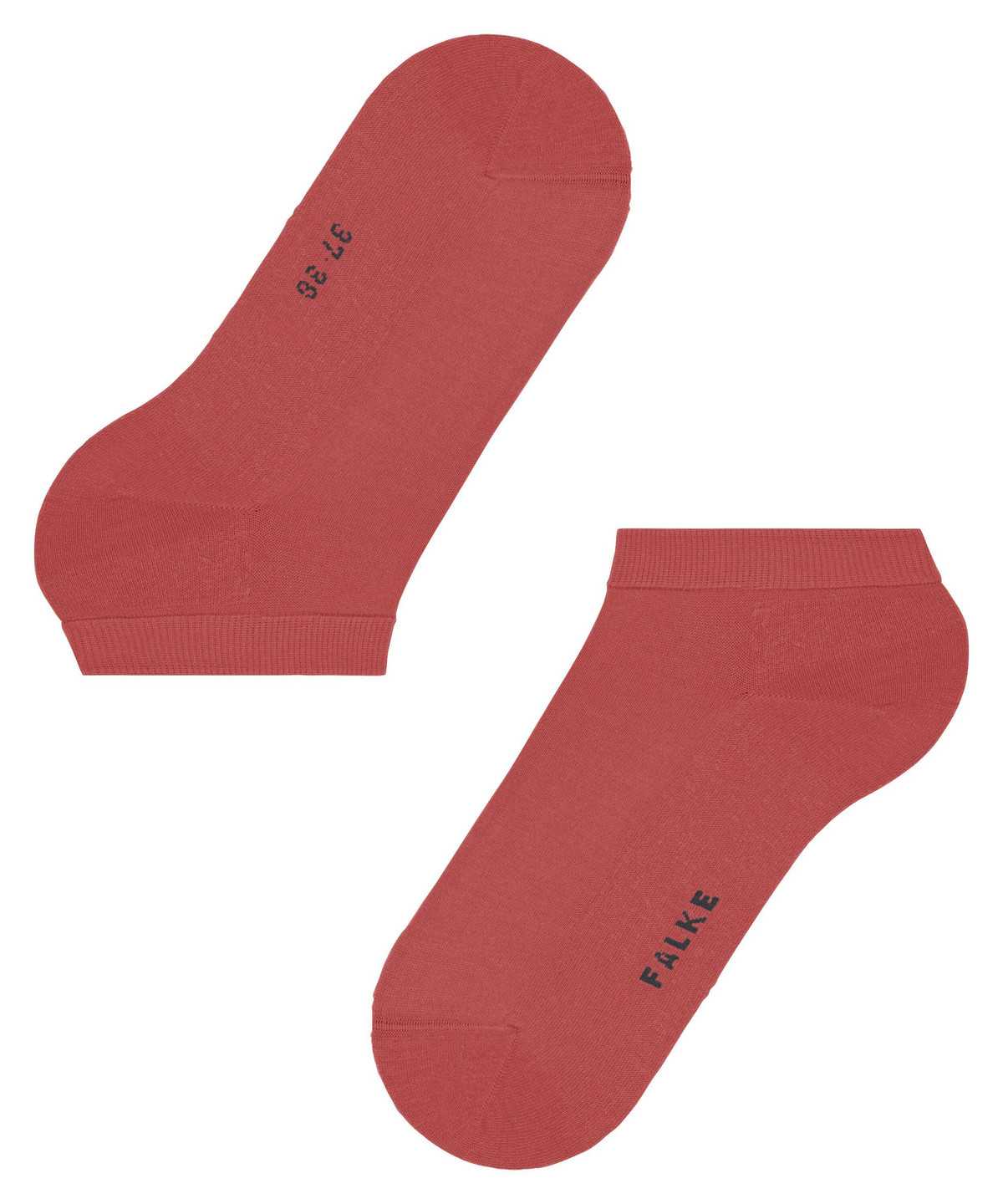 Calzini Donna Falke ClimaWool Sneaker socks Rosse | NXQW35079