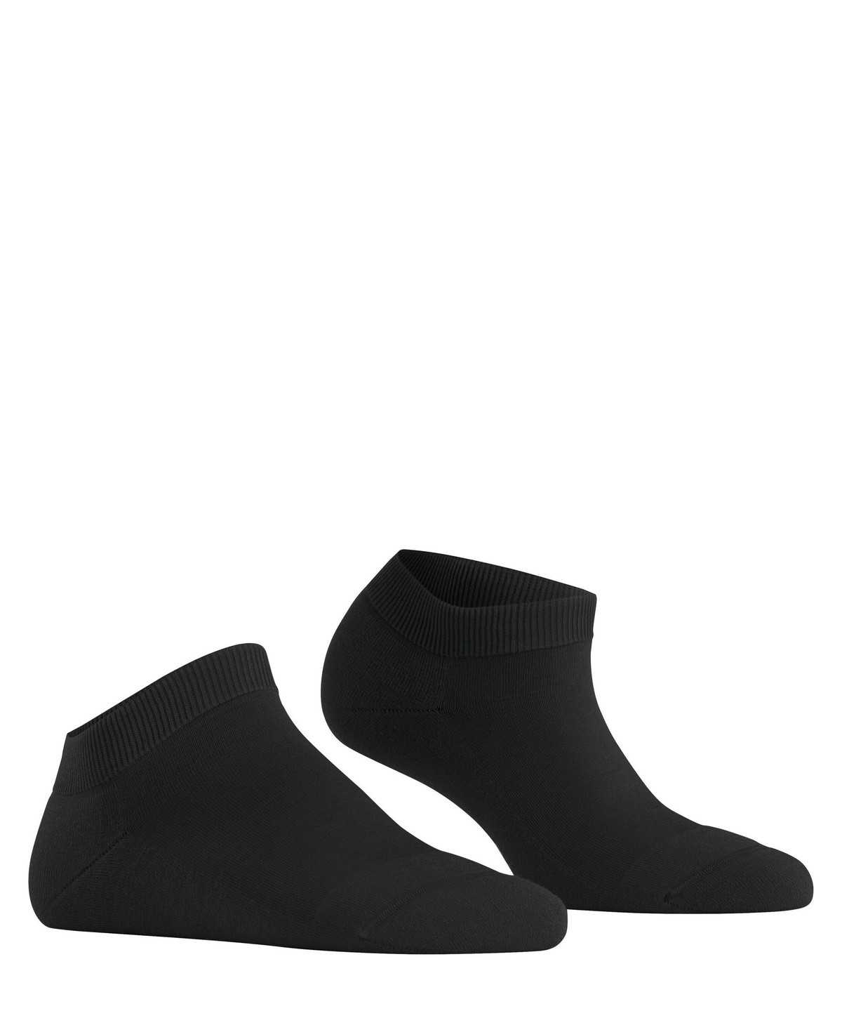 Calzini Donna Falke ClimaWool Sneaker socks Nere | CGQO53976