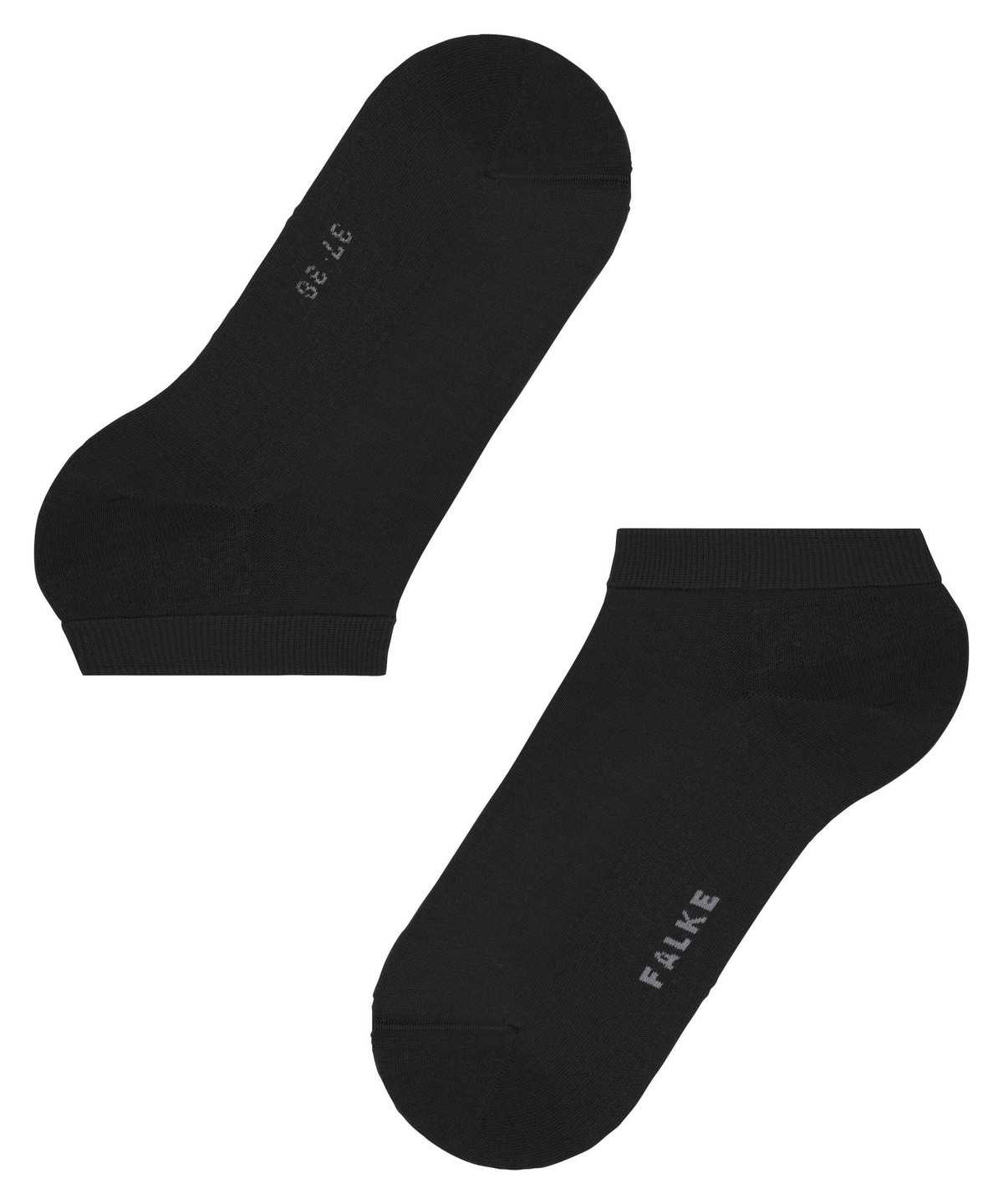 Calzini Donna Falke ClimaWool Sneaker socks Nere | CGQO53976