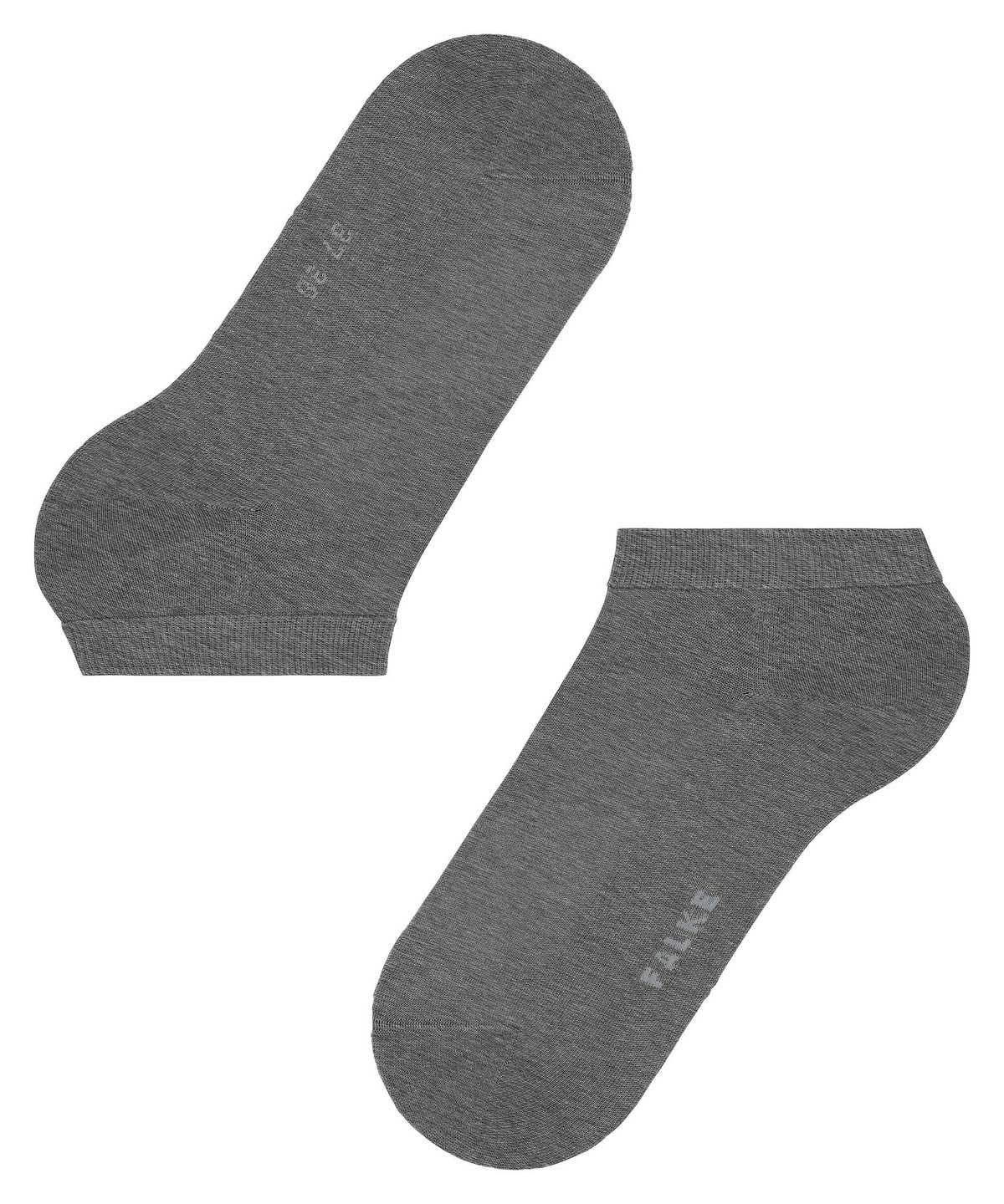 Calzini Donna Falke ClimaWool Sneaker socks Grigie | TVRI32719