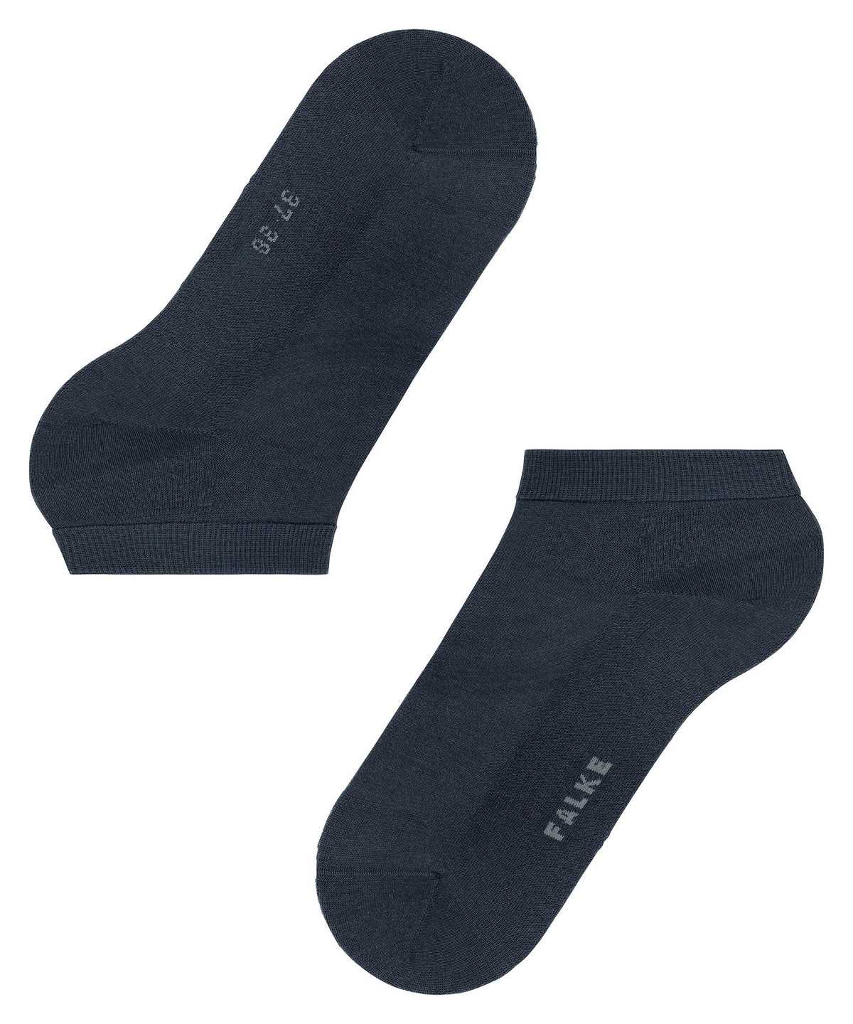 Calzini Donna Falke ClimaWool Sneaker socks Blu | BIFS08367