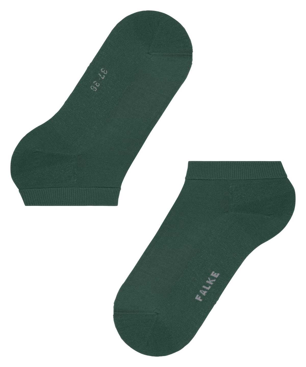 Calzini Donna Falke ClimaWool Sneaker socks Verdi | VECB15467