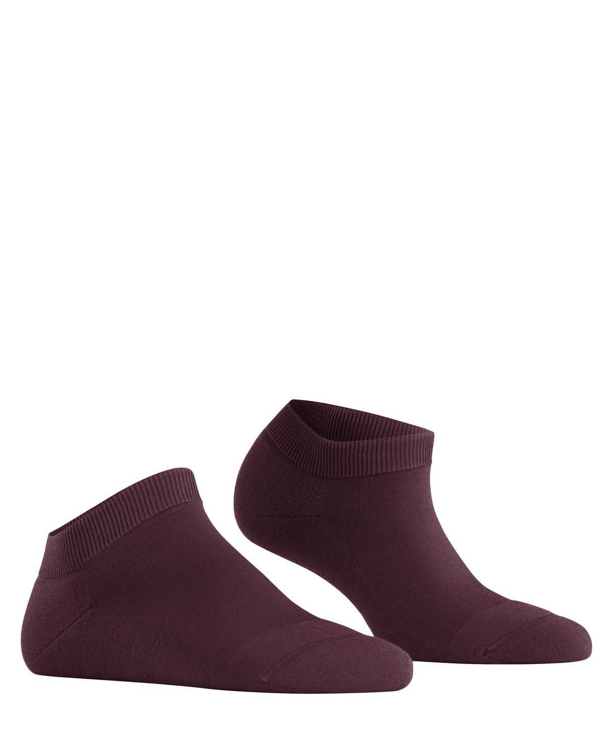 Calzini Donna Falke ClimaWool Sneaker socks Rosse | FCJD72045