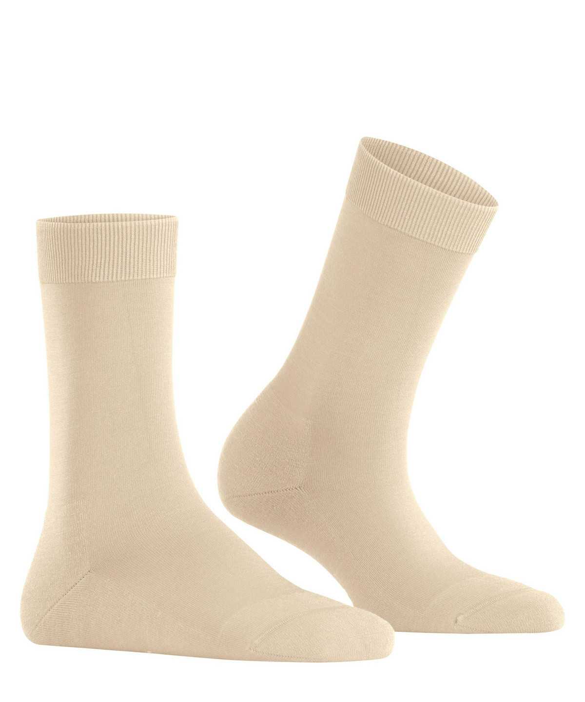 Calzini Donna Falke ClimaWool Socks Beige | ZWAY87156