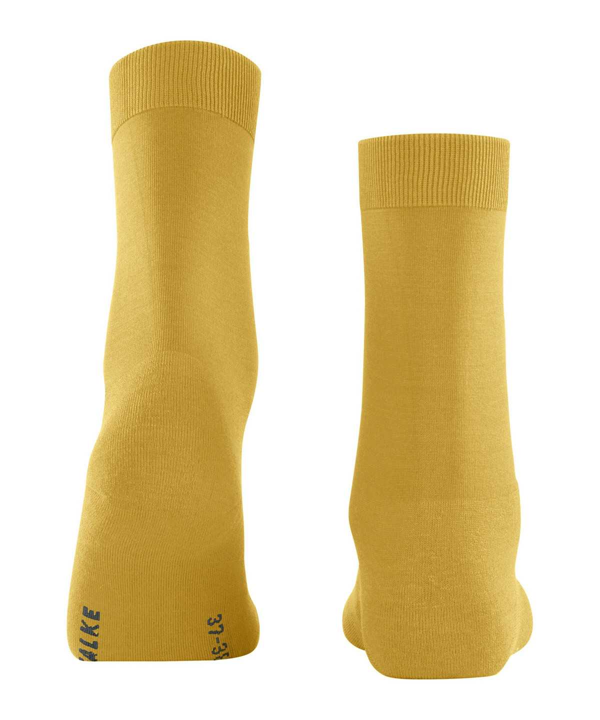 Calzini Donna Falke ClimaWool Socks Gialle | UVTB04281