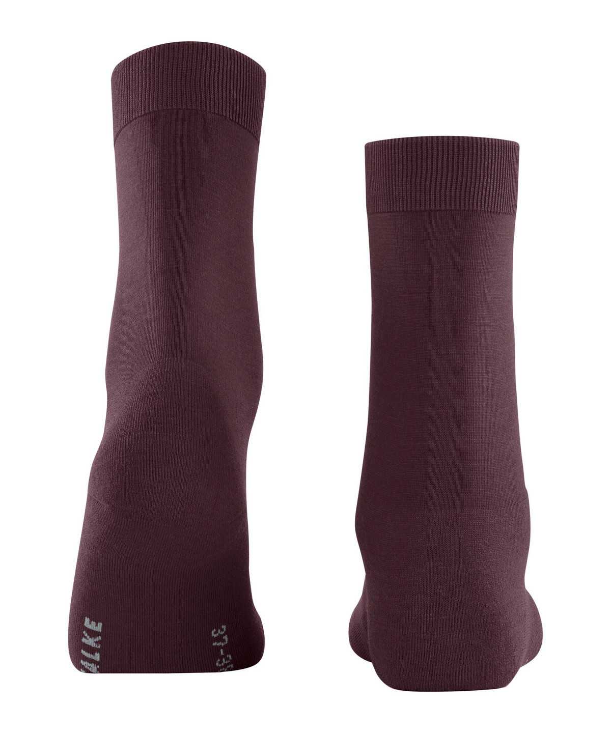 Calzini Donna Falke ClimaWool Socks Rosse | OMSX94568