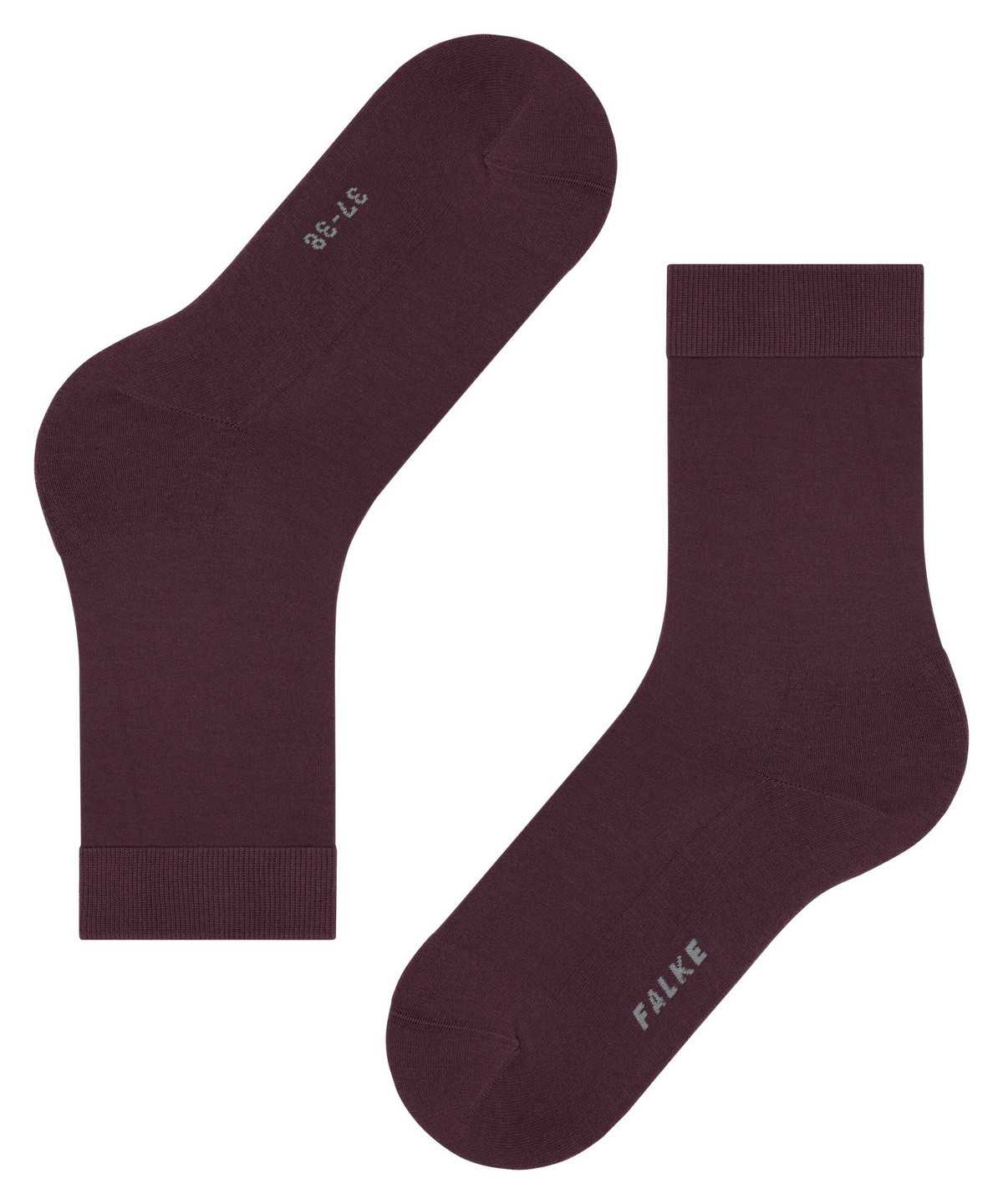 Calzini Donna Falke ClimaWool Socks Rosse | OMSX94568