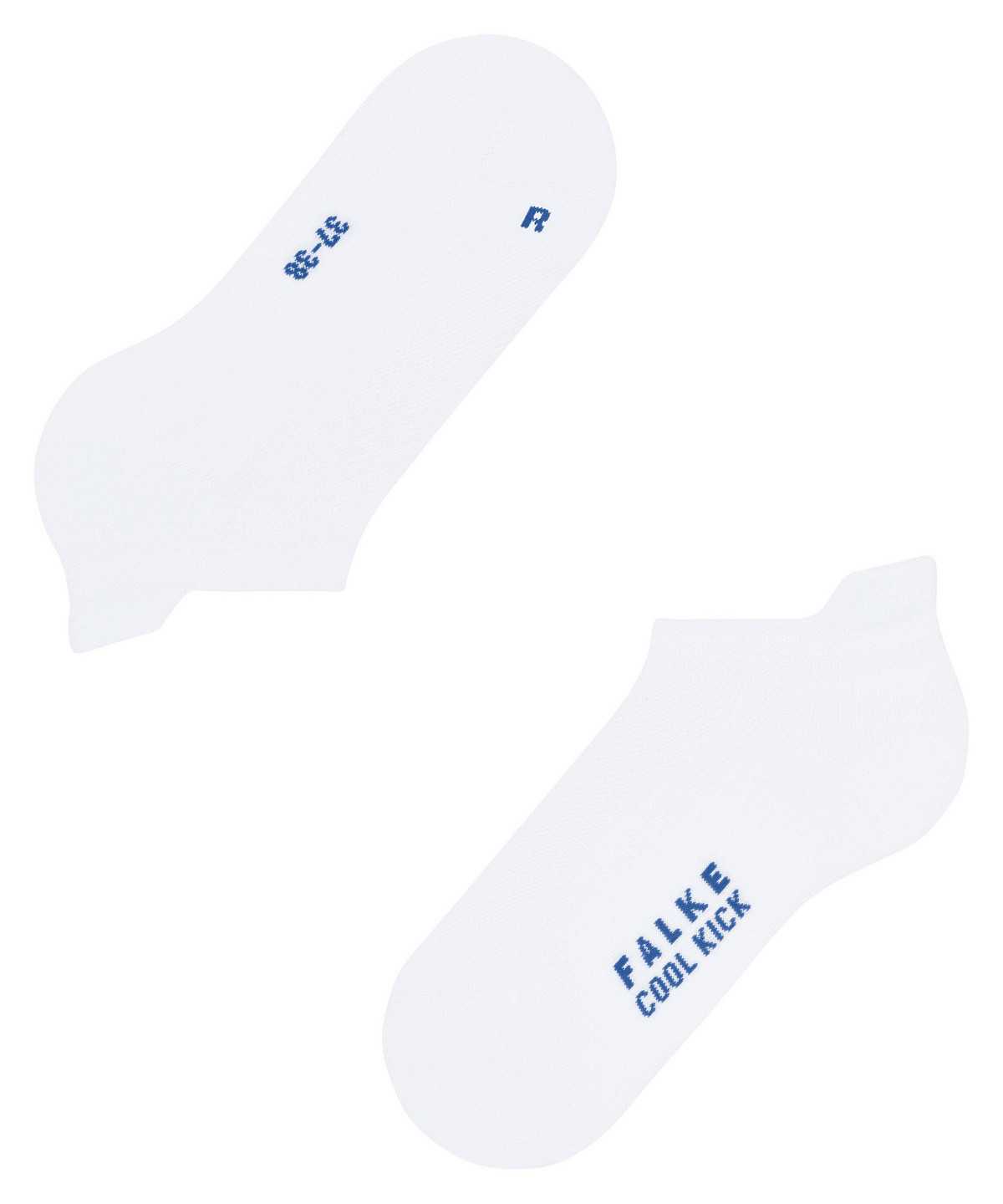 Calzini Donna Falke Cool Kick Sneaker socks Bianche | OVES24580