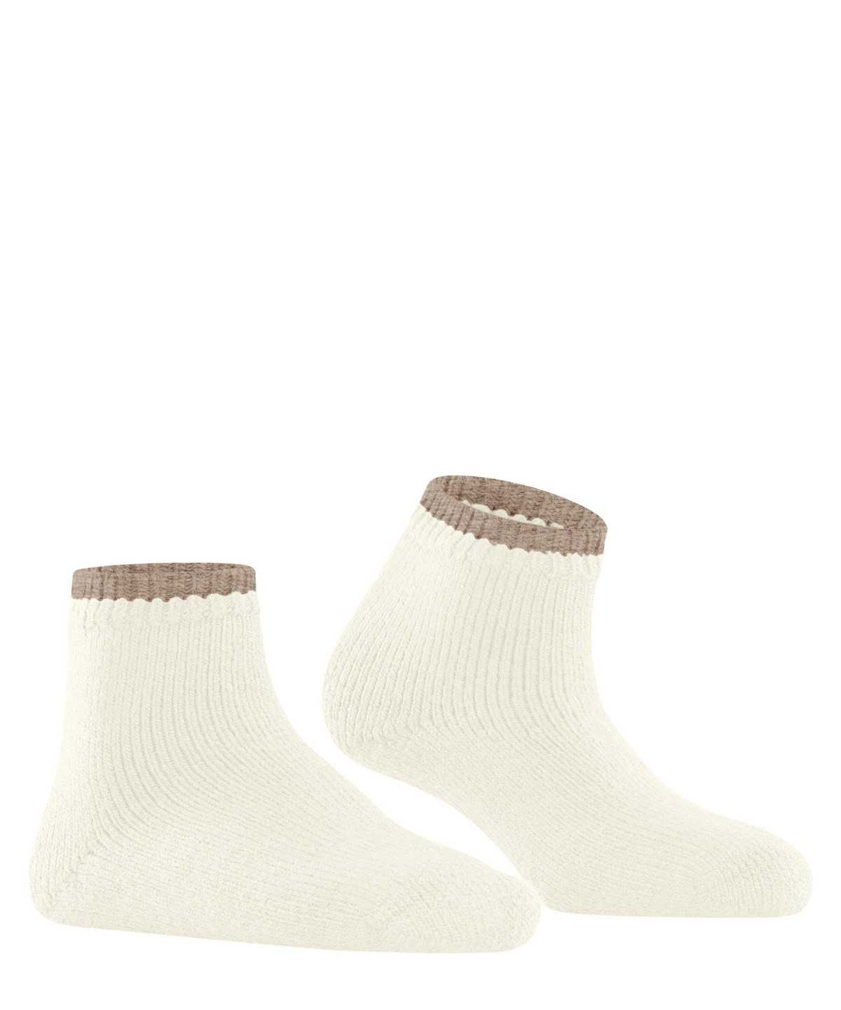 Calzini Donna Falke Cosy Plush Short sock Bianche | NKEJ94250