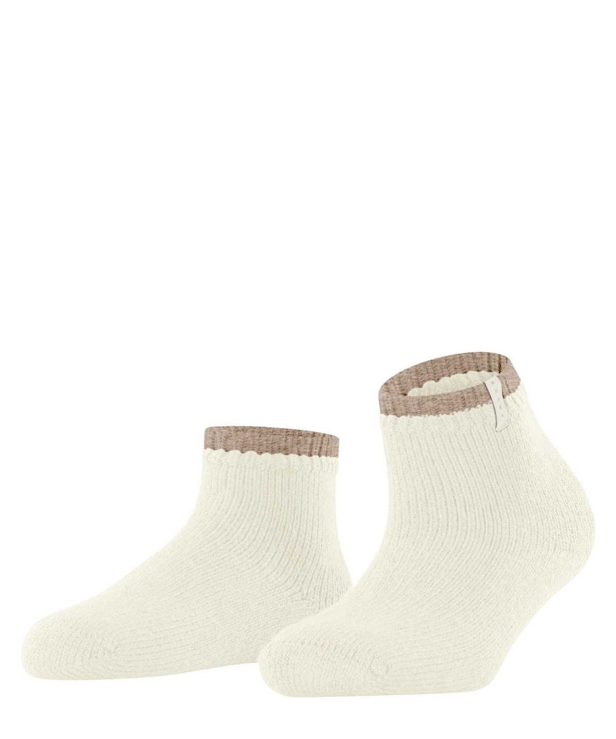 Calzini Donna Falke Cosy Plush Short sock Bianche | NKEJ94250