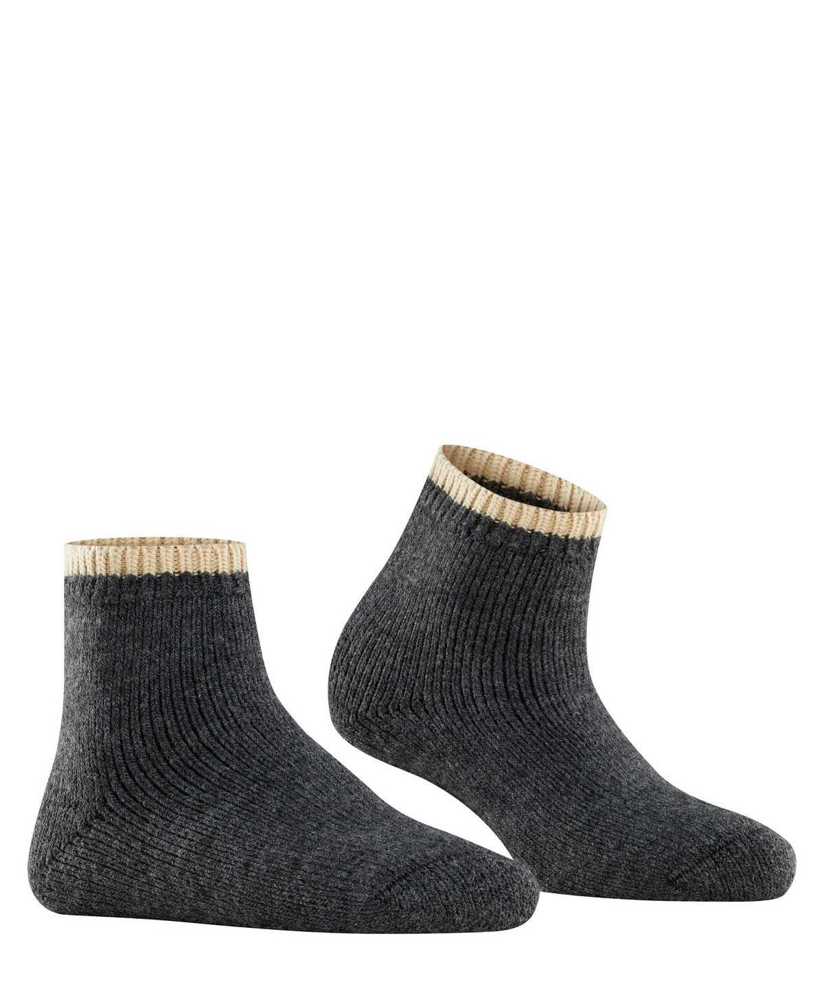 Calzini Donna Falke Cosy Plush Short sock Grigie | HMLE20365